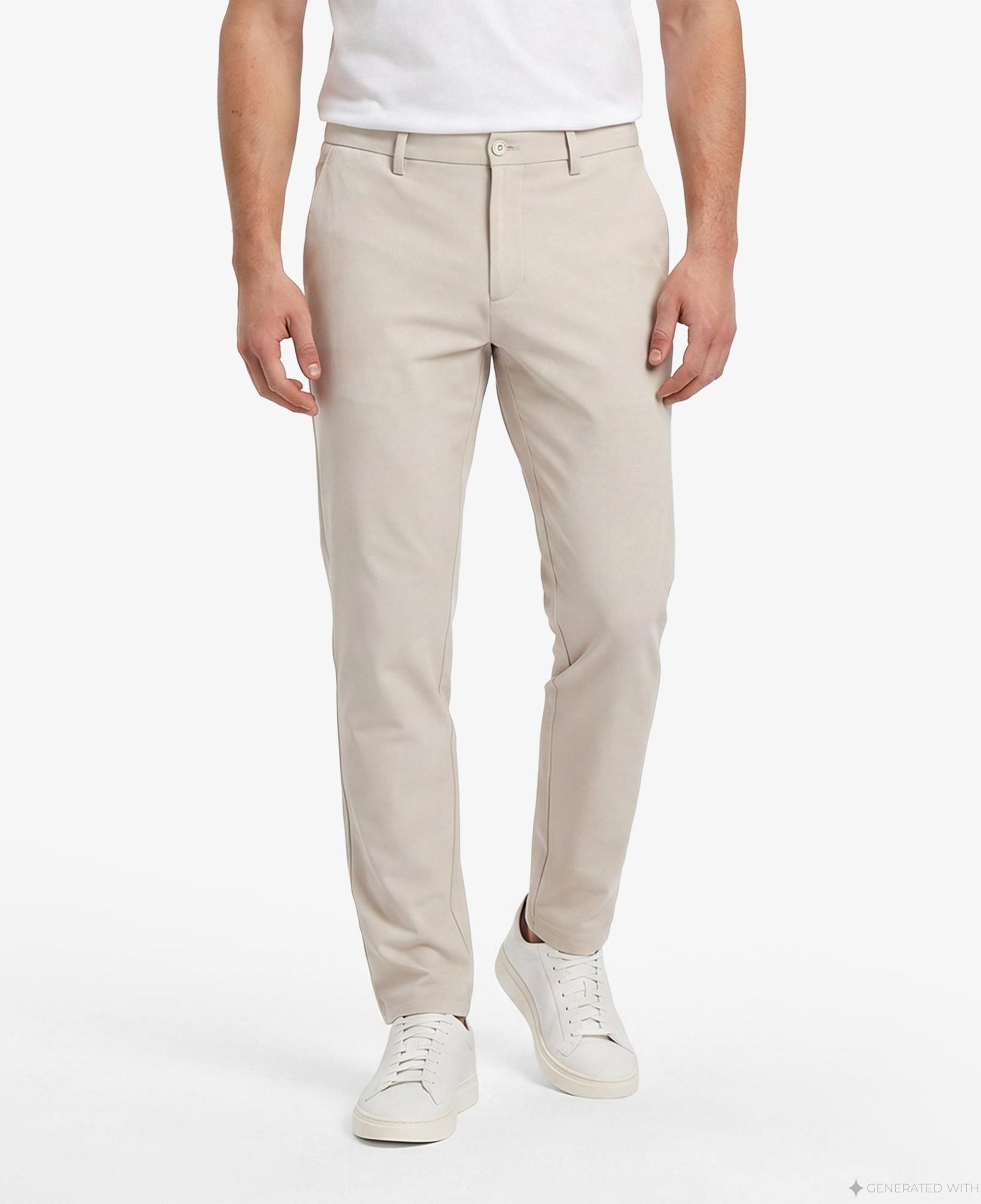 Boss Commuter Slim Erkek Bej Pantolon