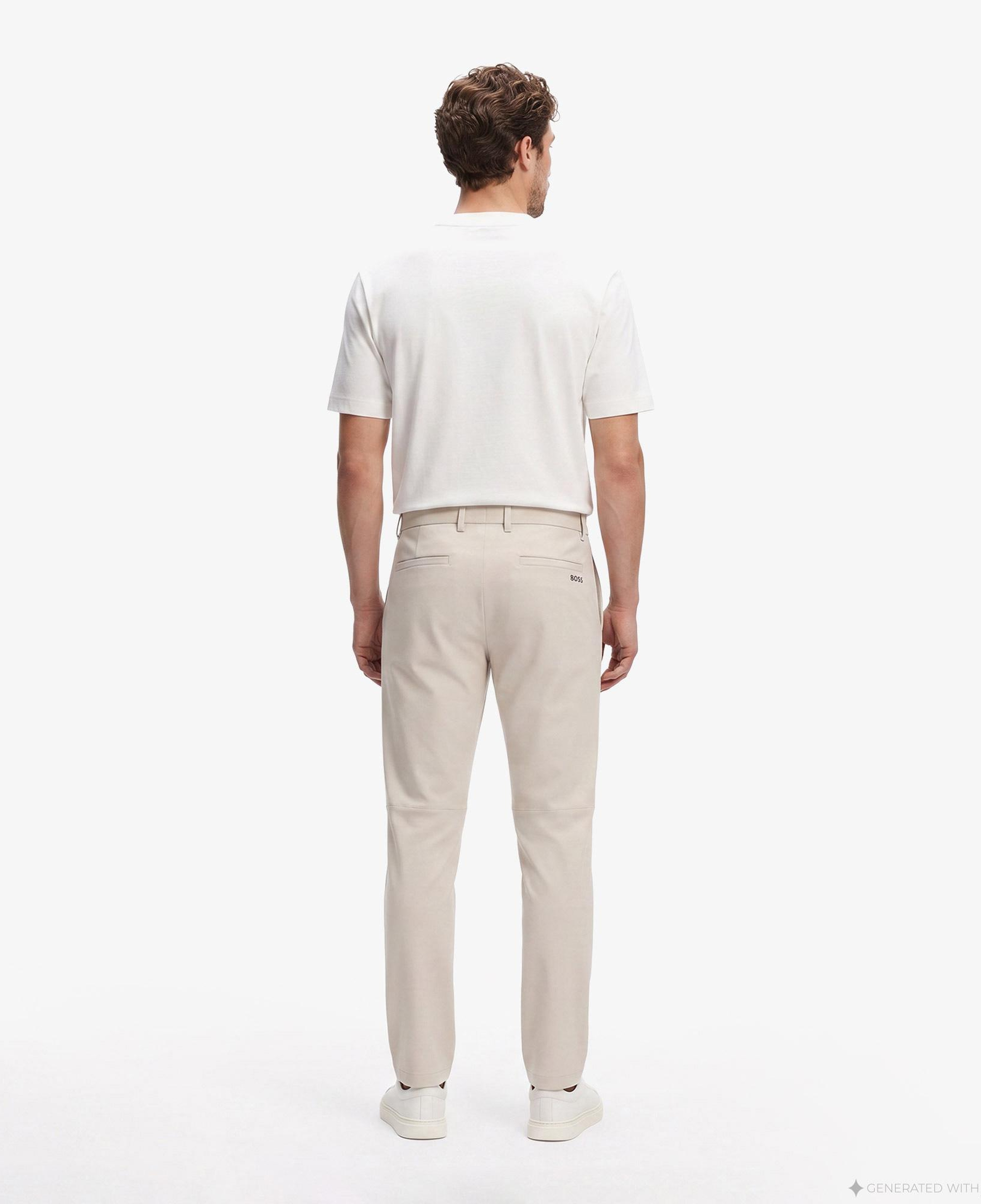 Boss Commuter Slim Erkek Bej Pantolon