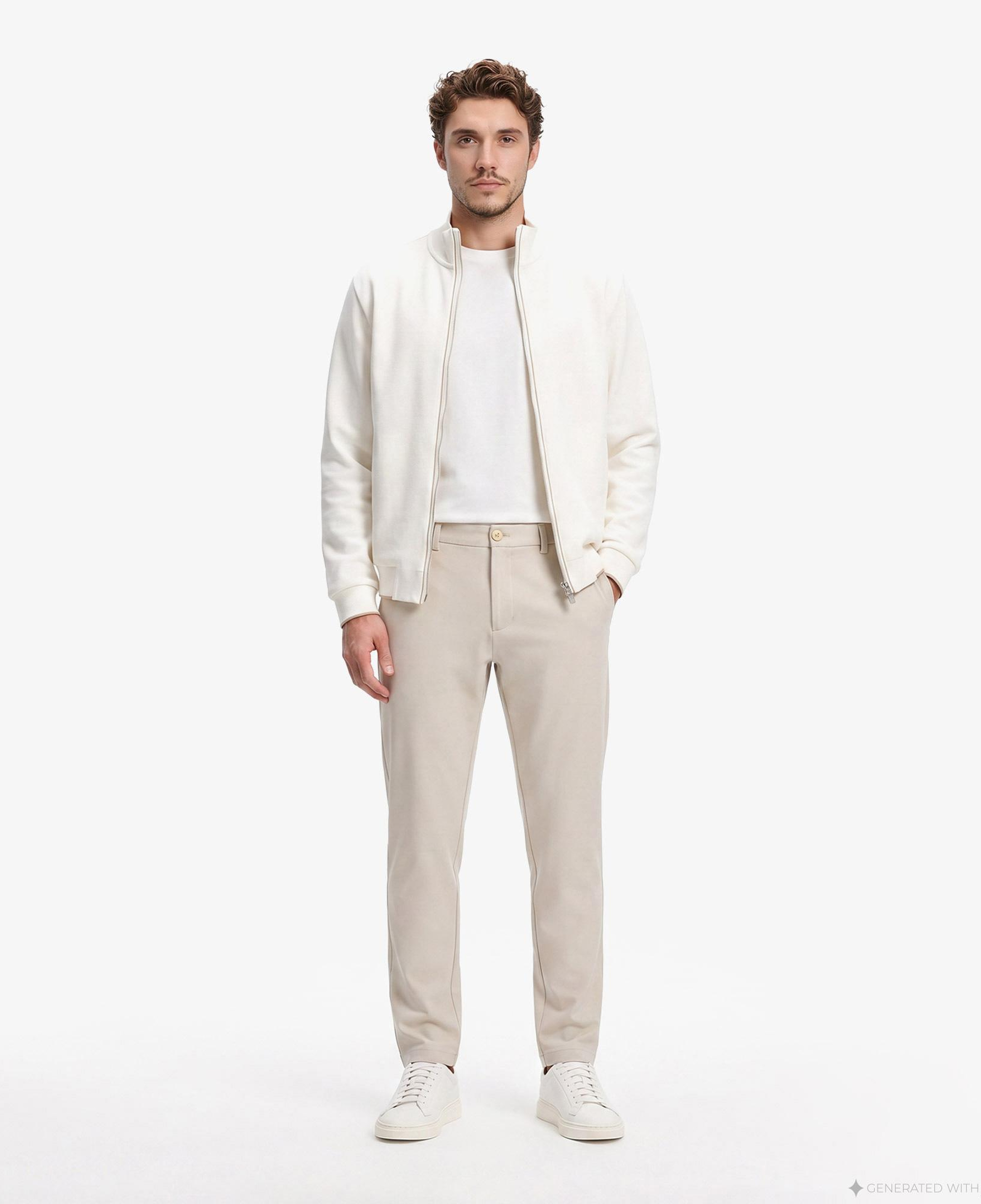 Boss Commuter Slim Erkek Bej Pantolon