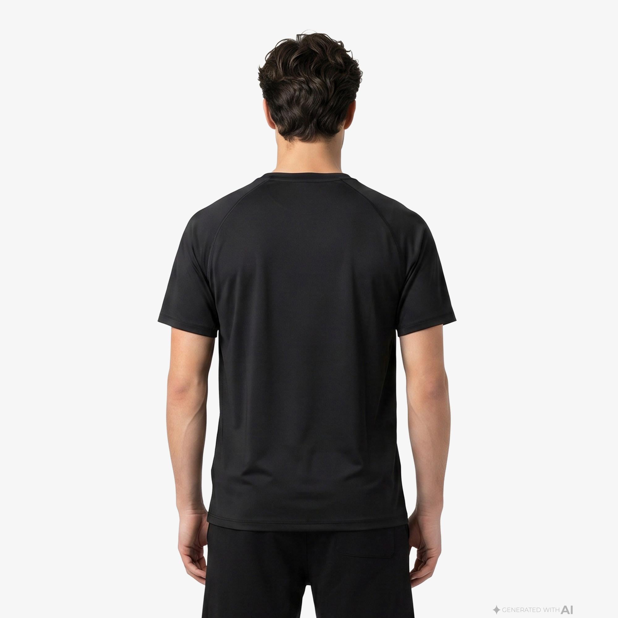 Boss Active Erkek Siyah T-Shirt