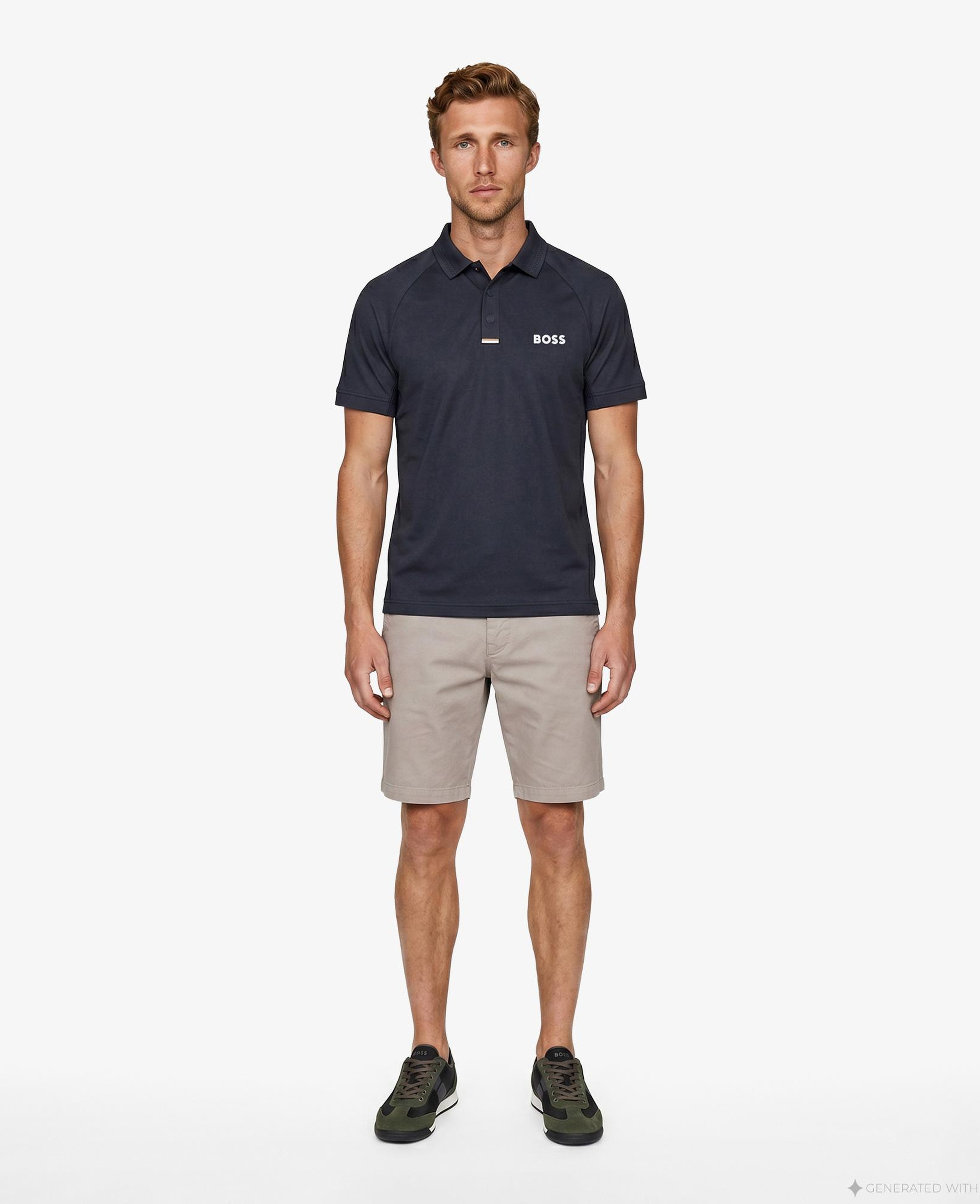 Boss Paddytech Erkek Lacivert Polo