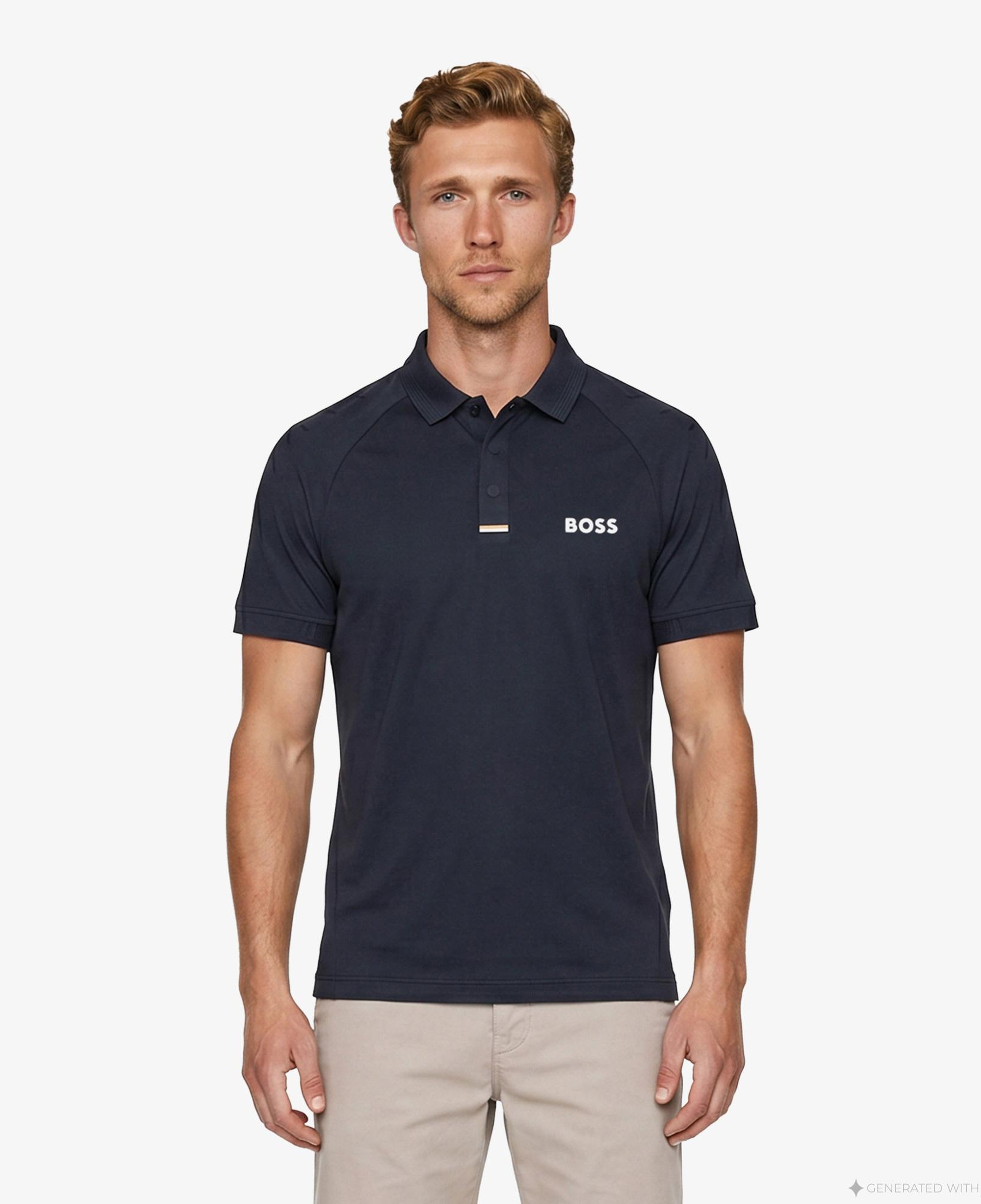 Boss Paddytech Erkek Lacivert Polo