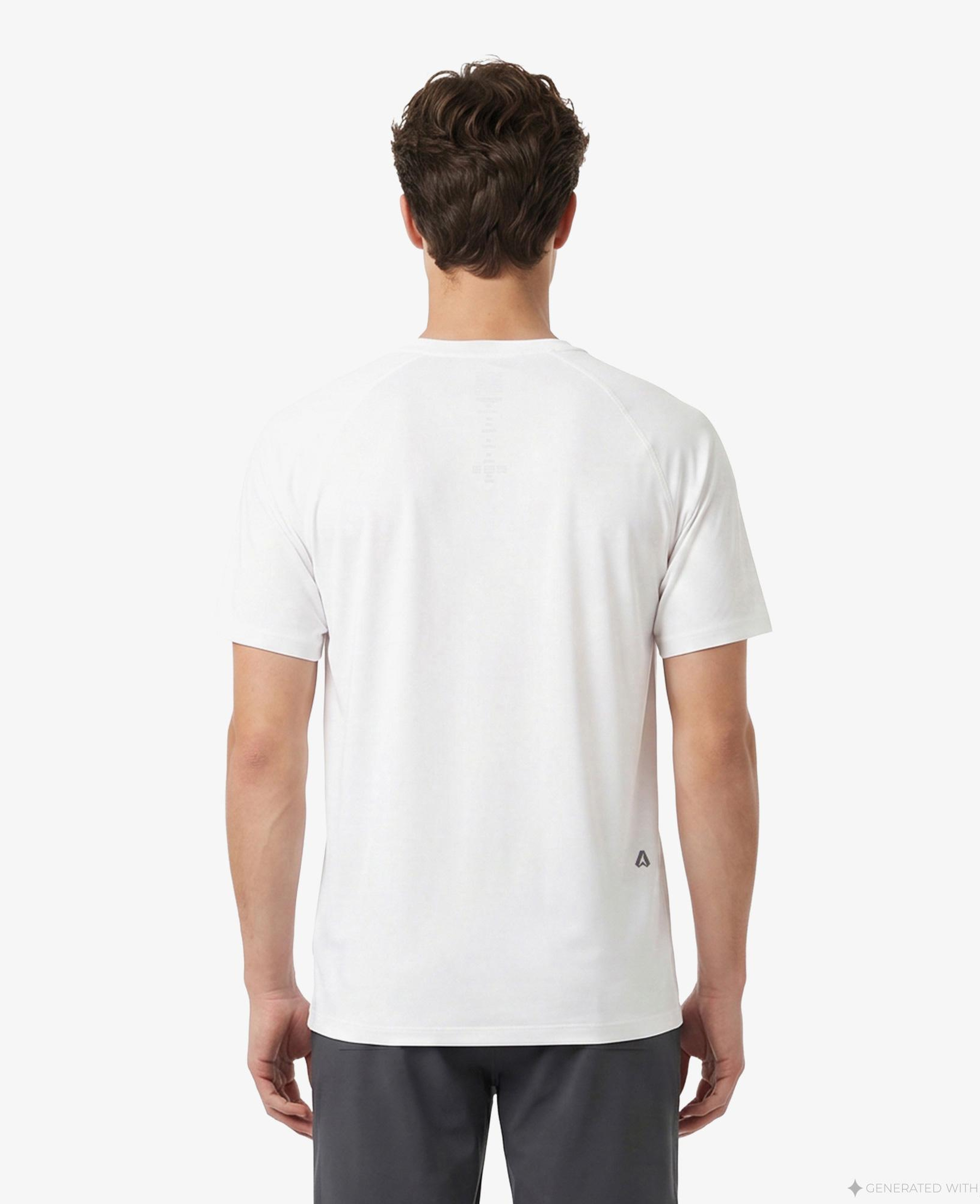 Boss Active Erkek Beyaz T-Shirt