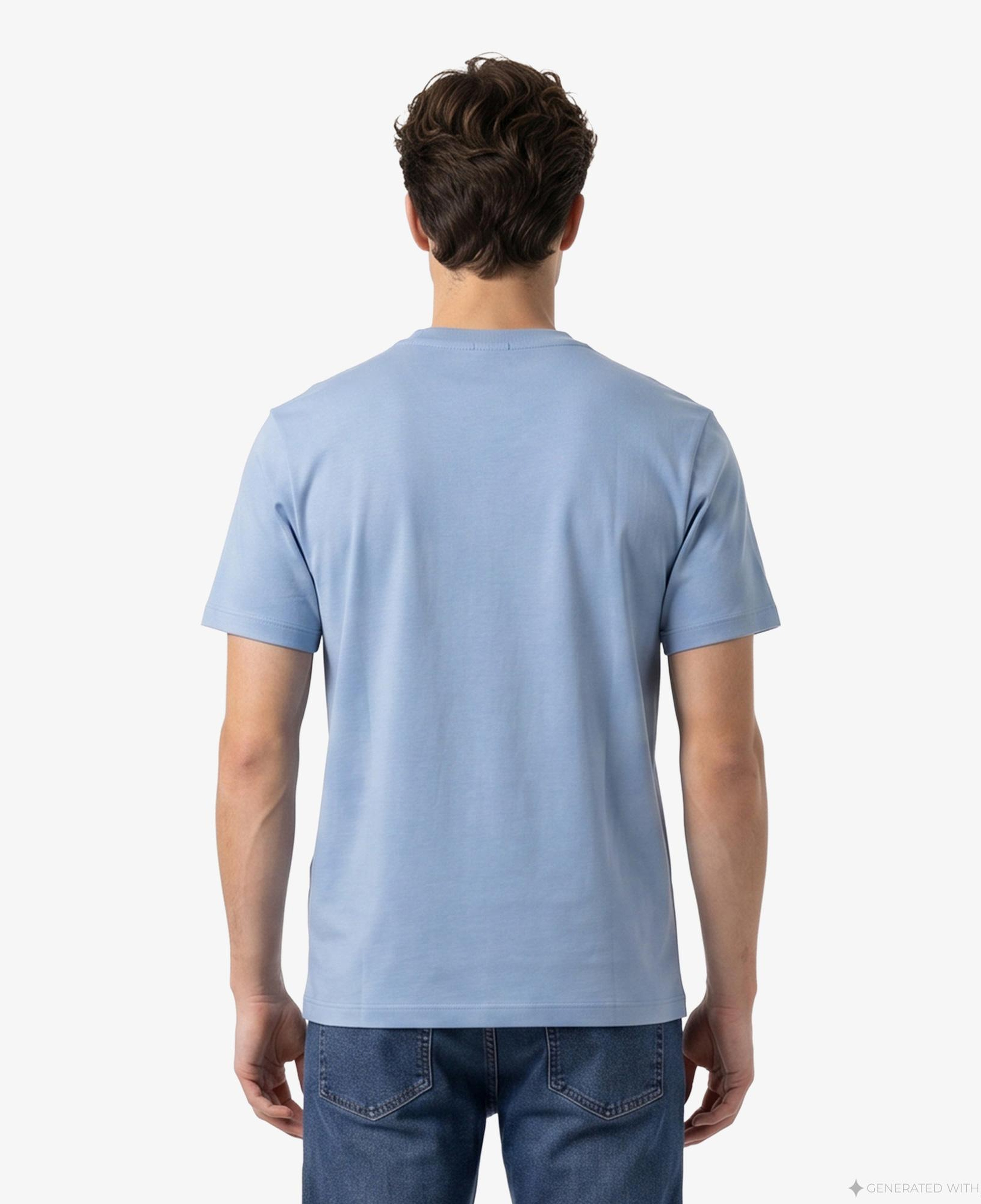 Boss Erkek Mavi T-Shirt