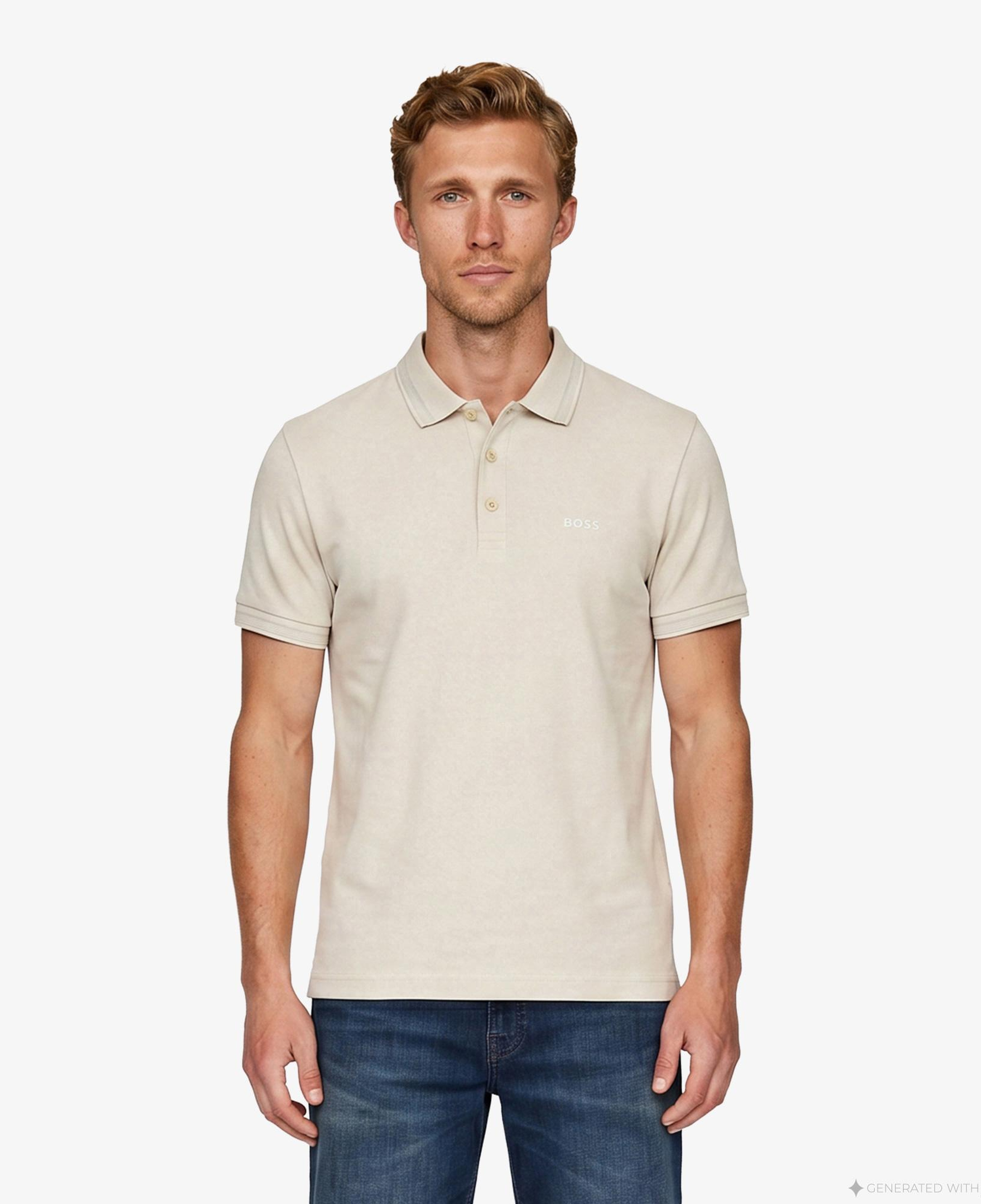 Boss Paddy Erkek Bej Polo