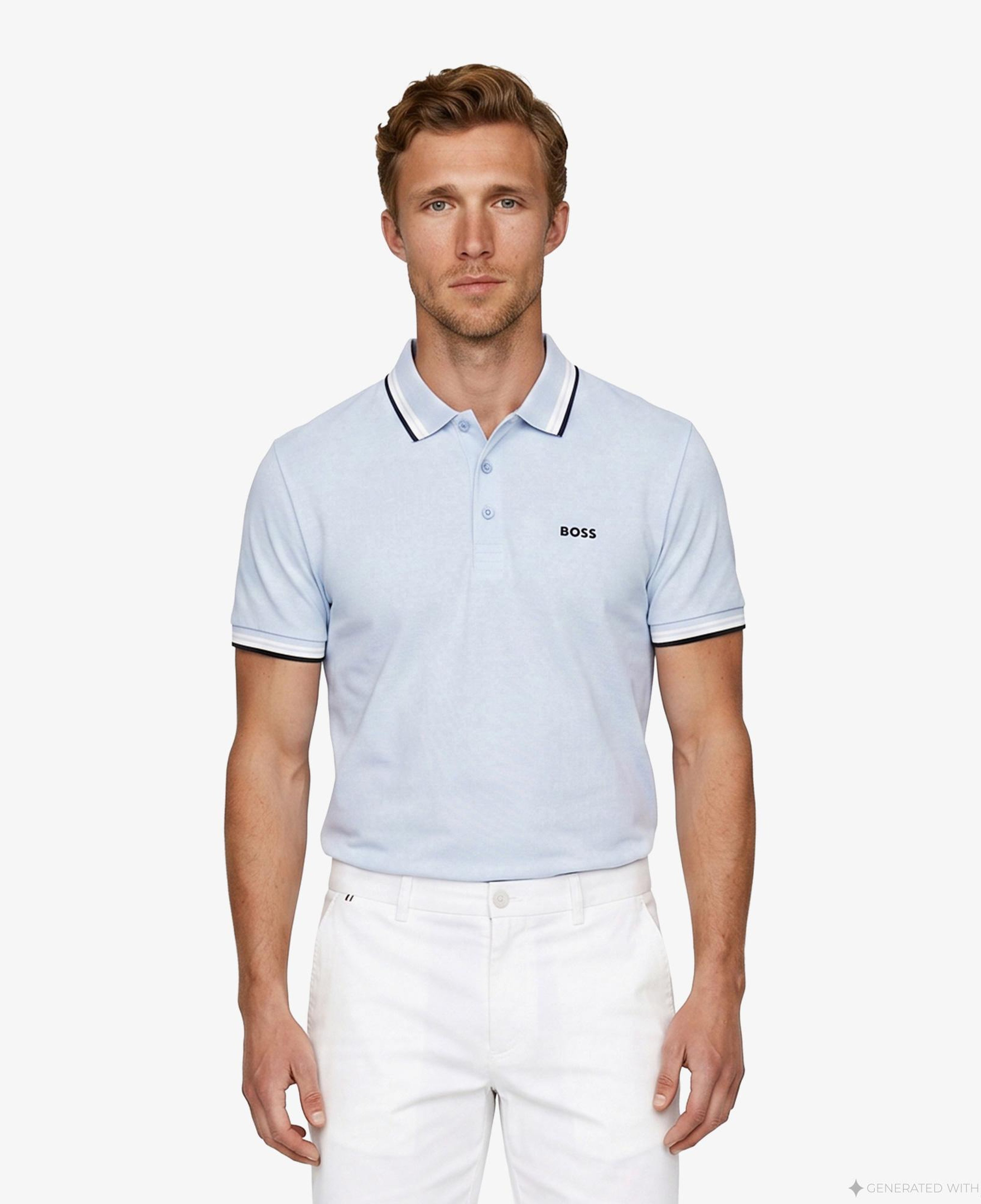 Boss Paddy Erkek Mavi Polo