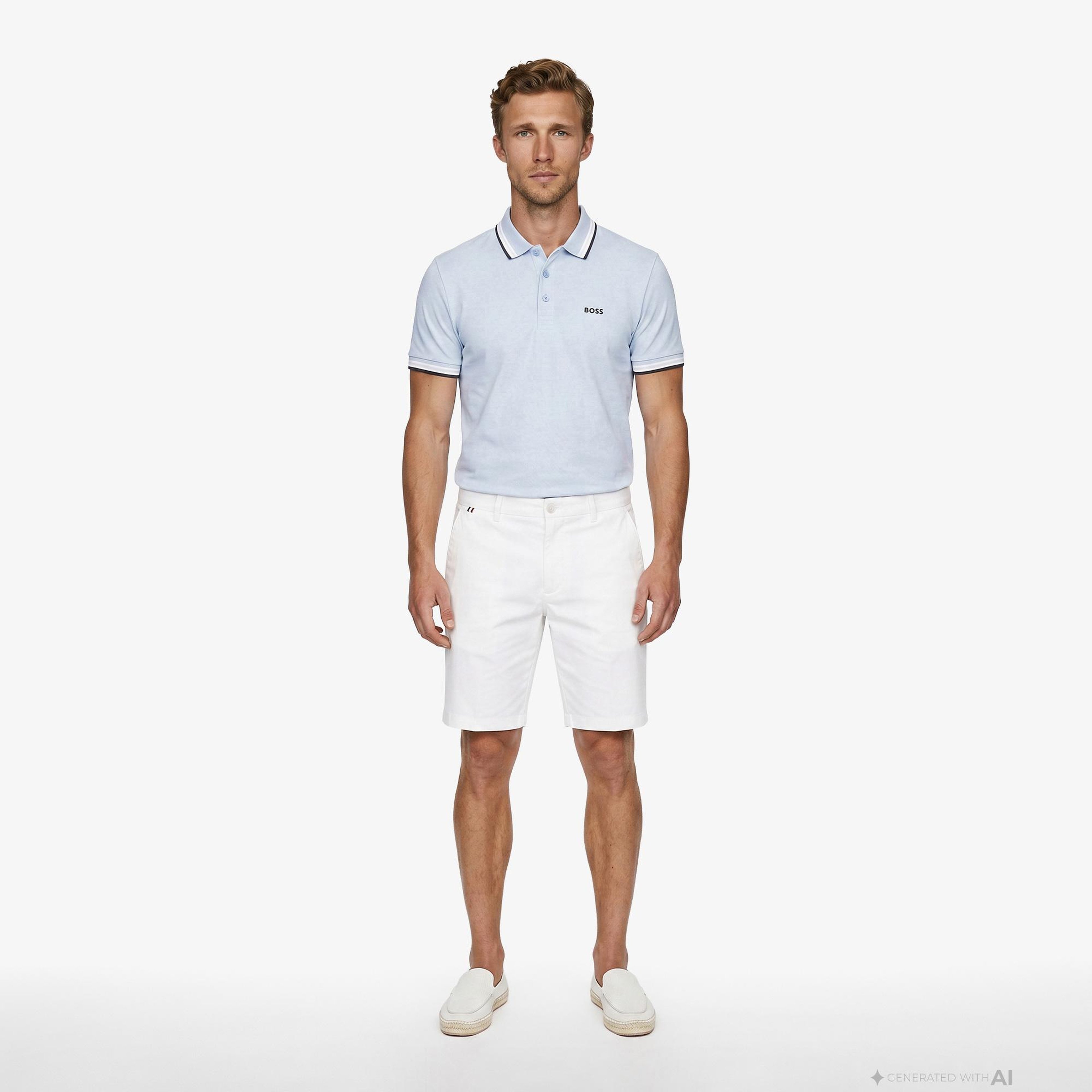 Boss Paddy Erkek Mavi Polo
