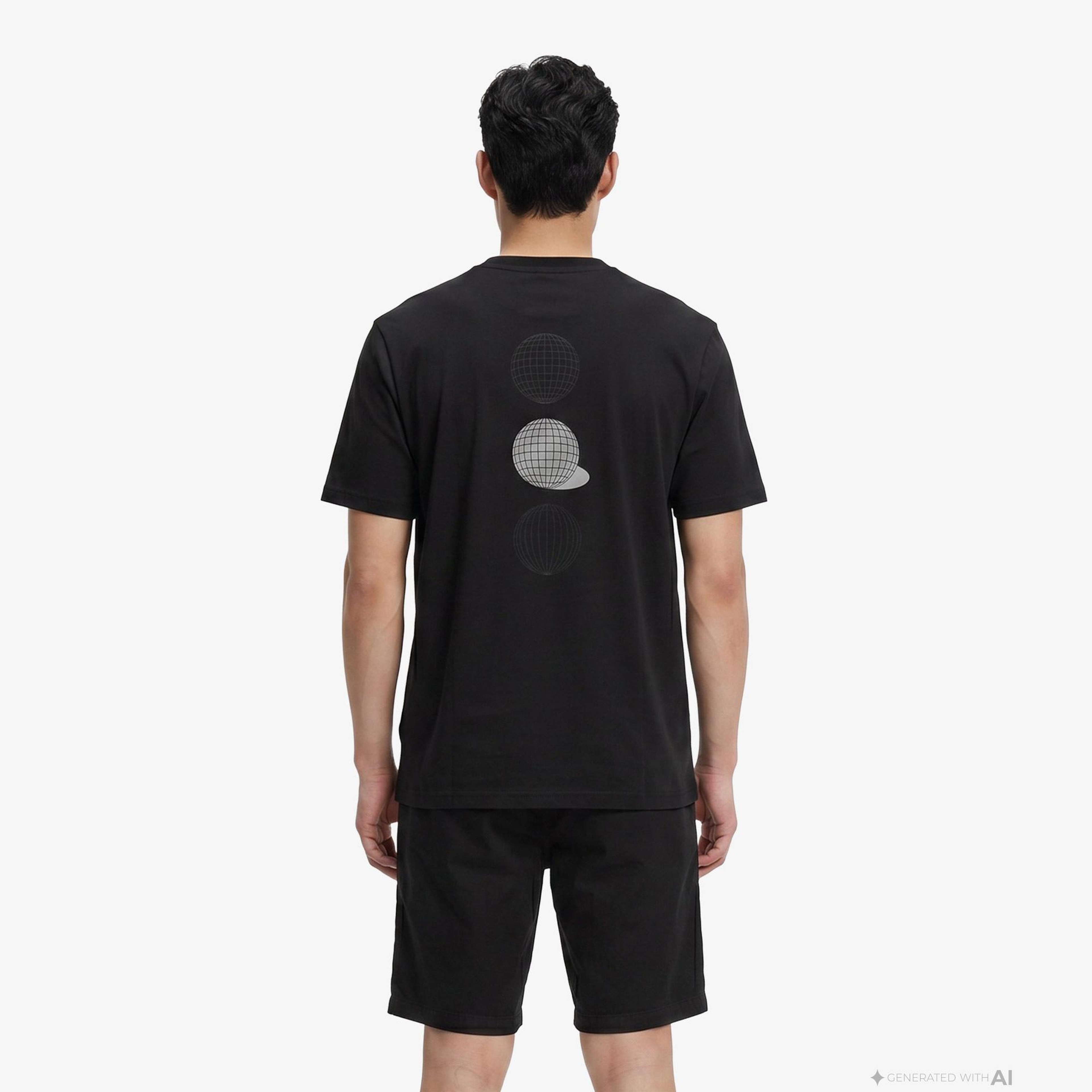 Boss Terrace Graphic Erkek Siyah T-Shirt