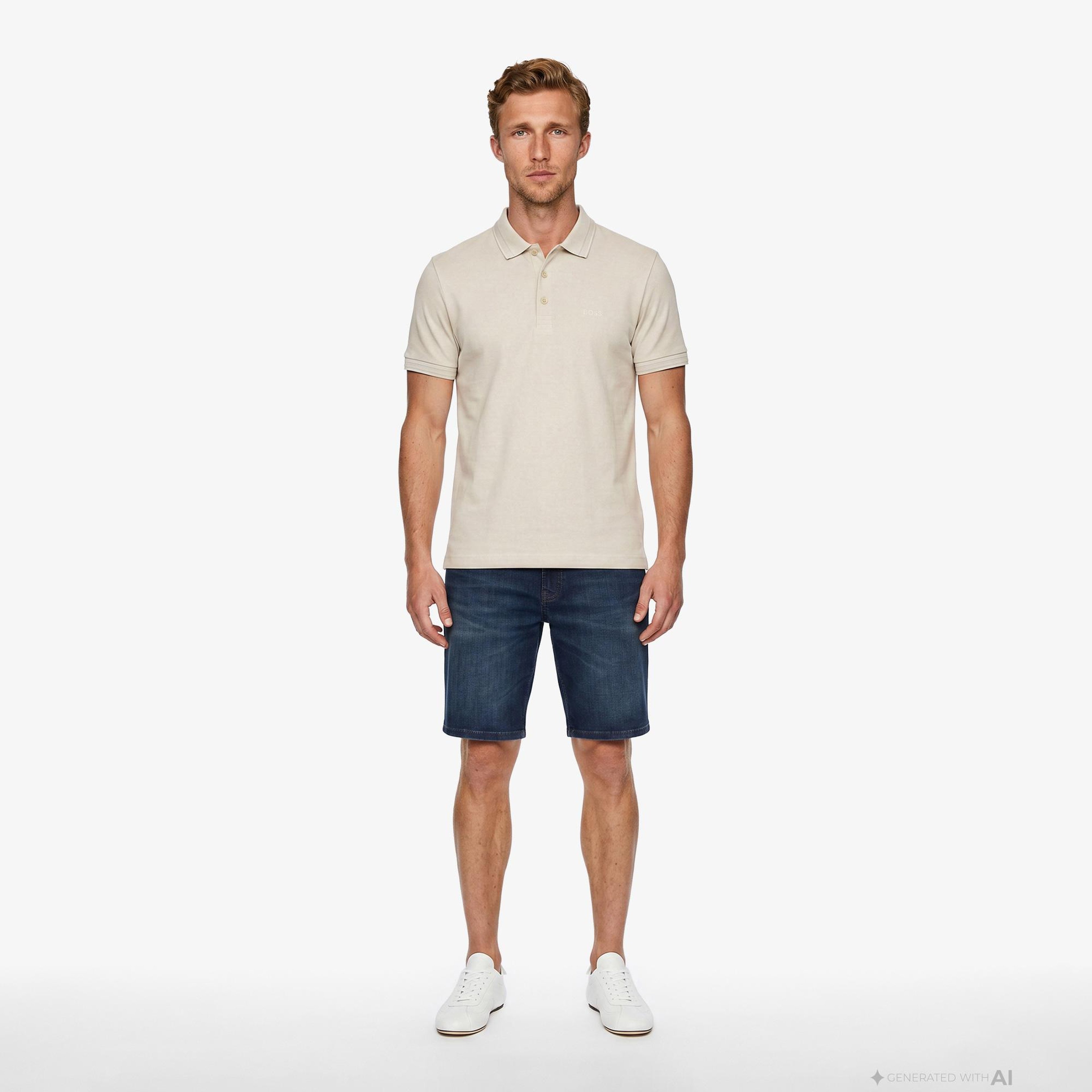 Boss Paddy Erkek Bej Polo
