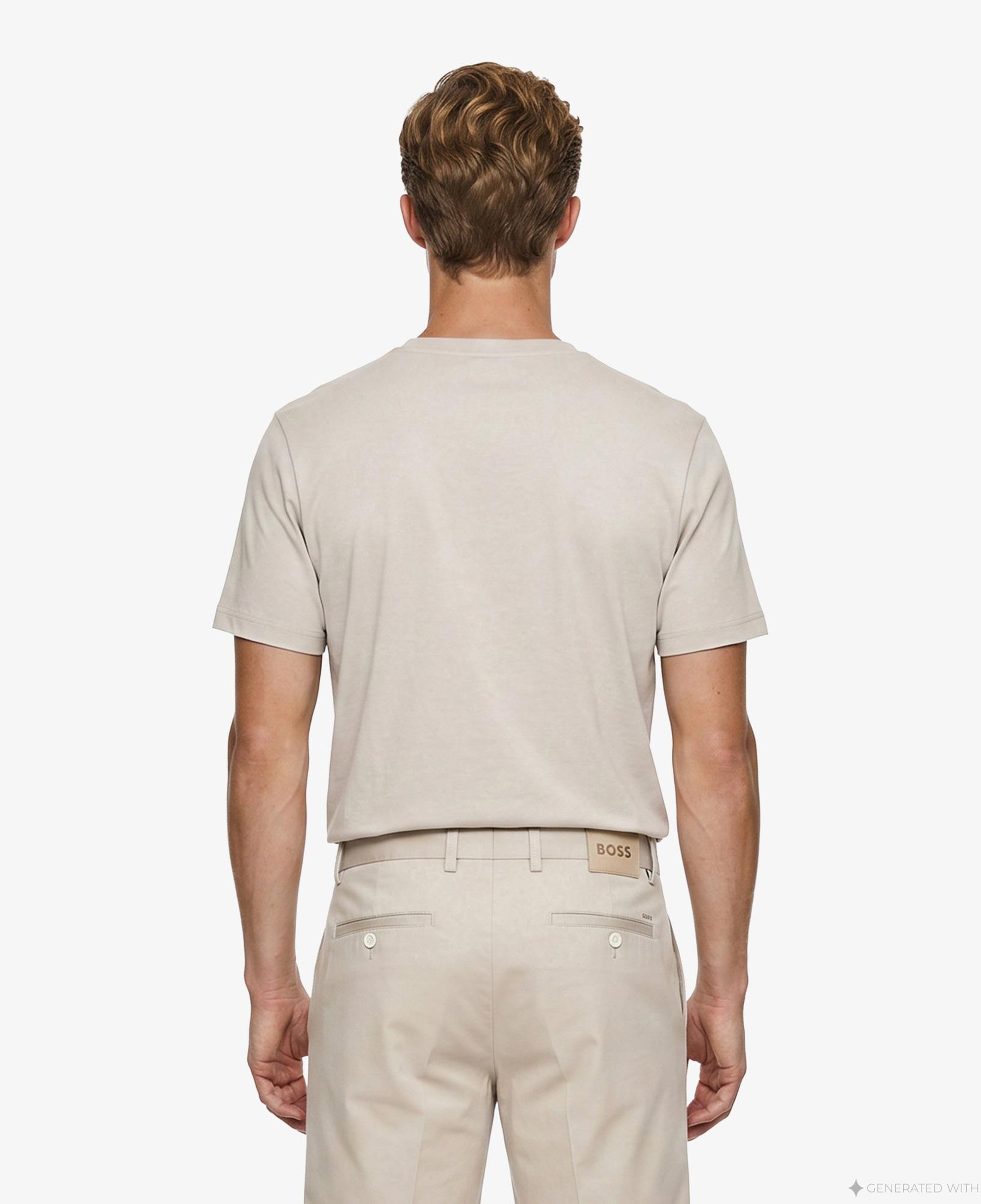 Boss Tchup Erkek Gri T-Shirt