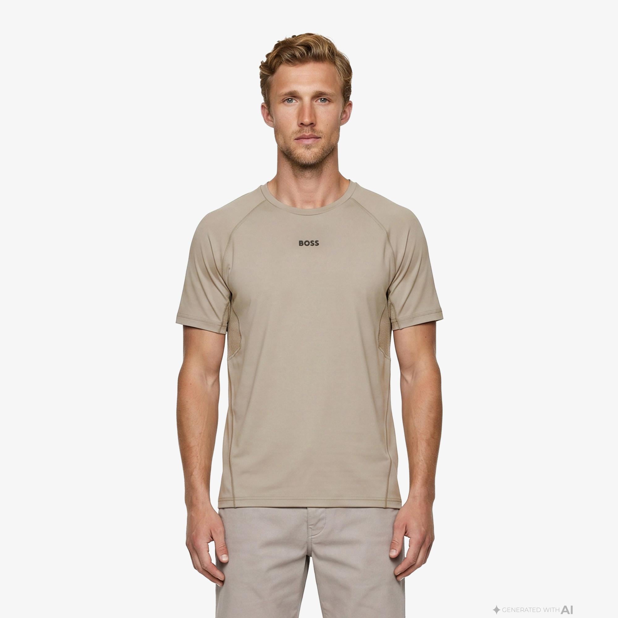 Boss Active Erkek Yeşil T-Shirt