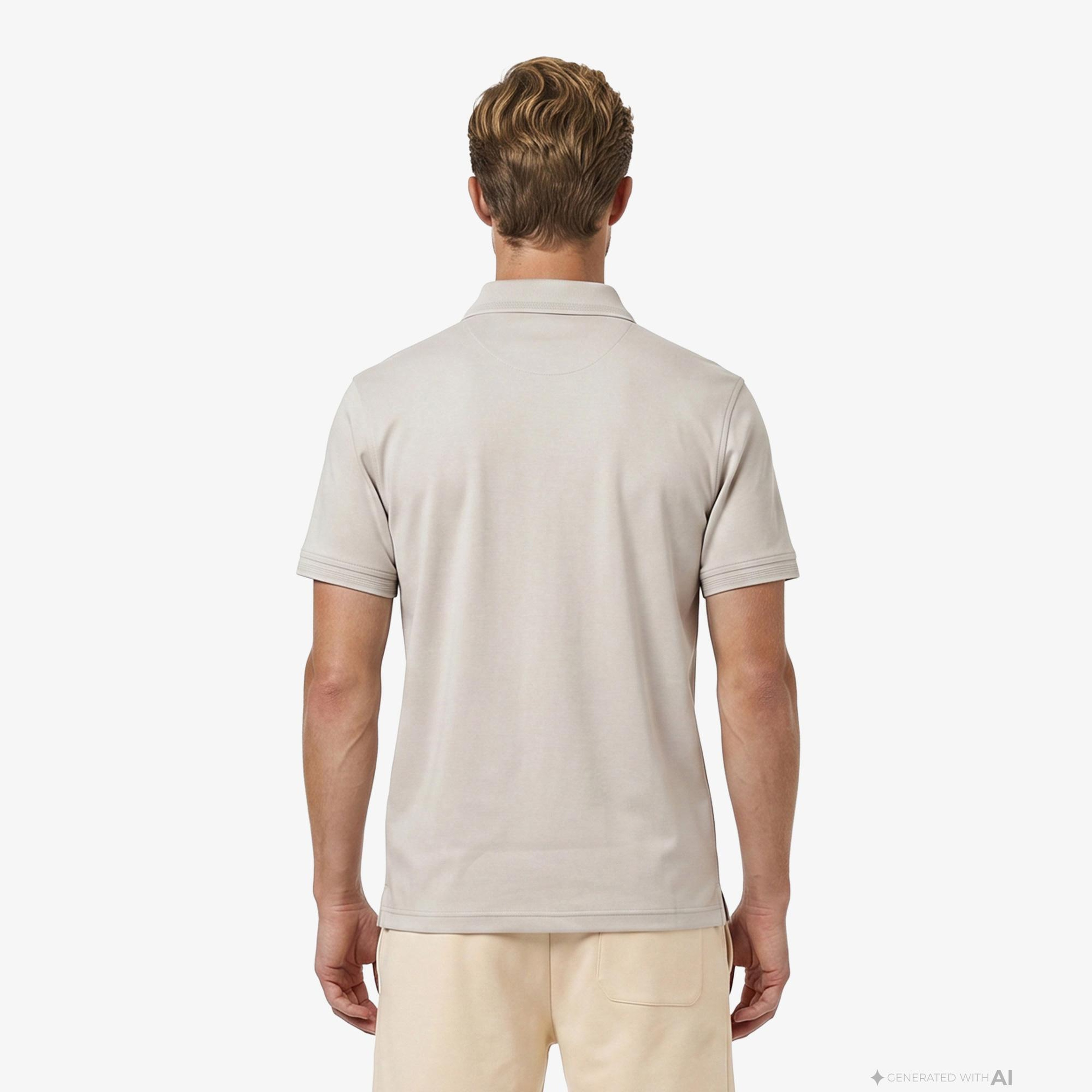 Boss Interlock Erkek Gri Polo
