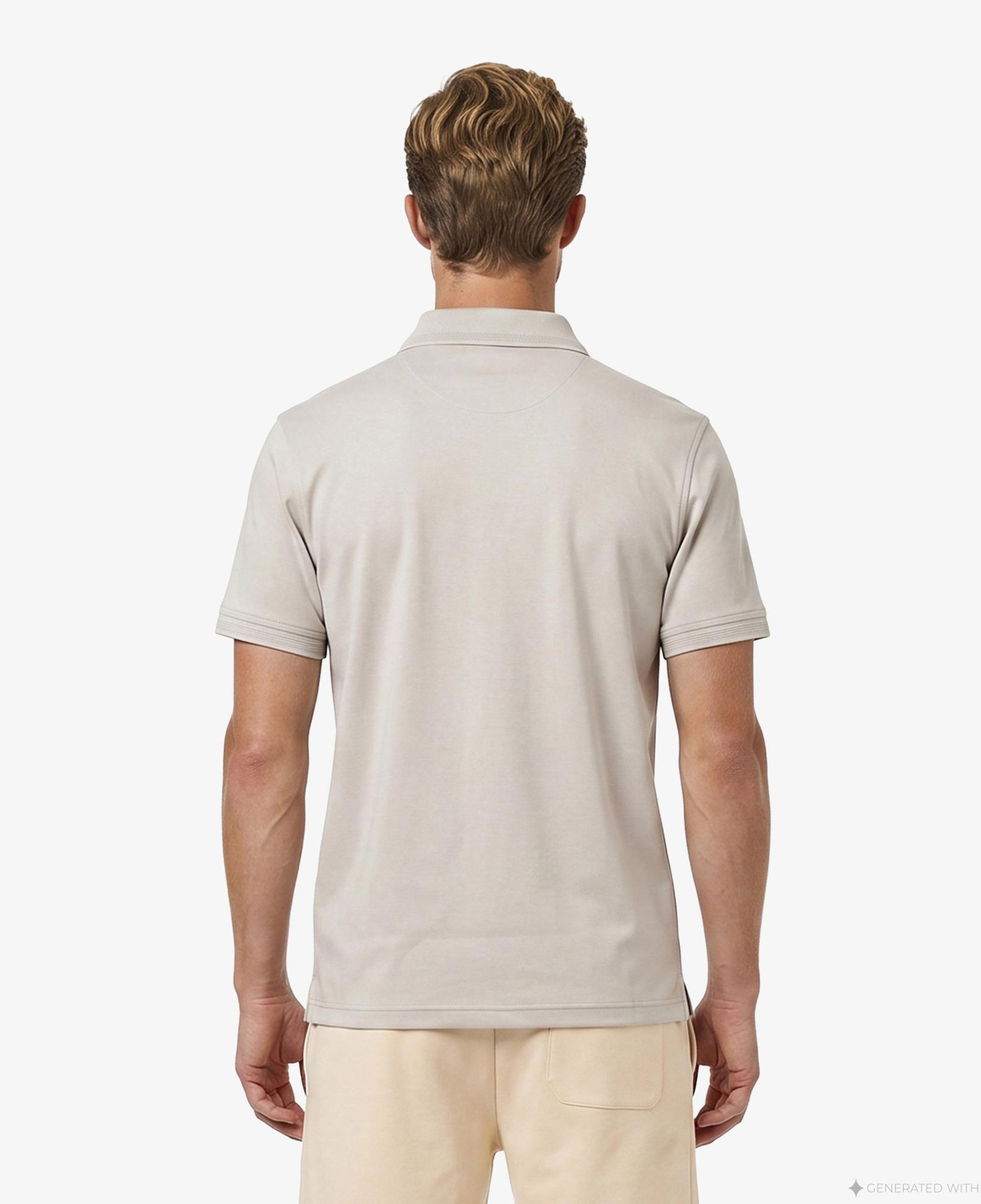 Boss Interlock Erkek Gri Polo