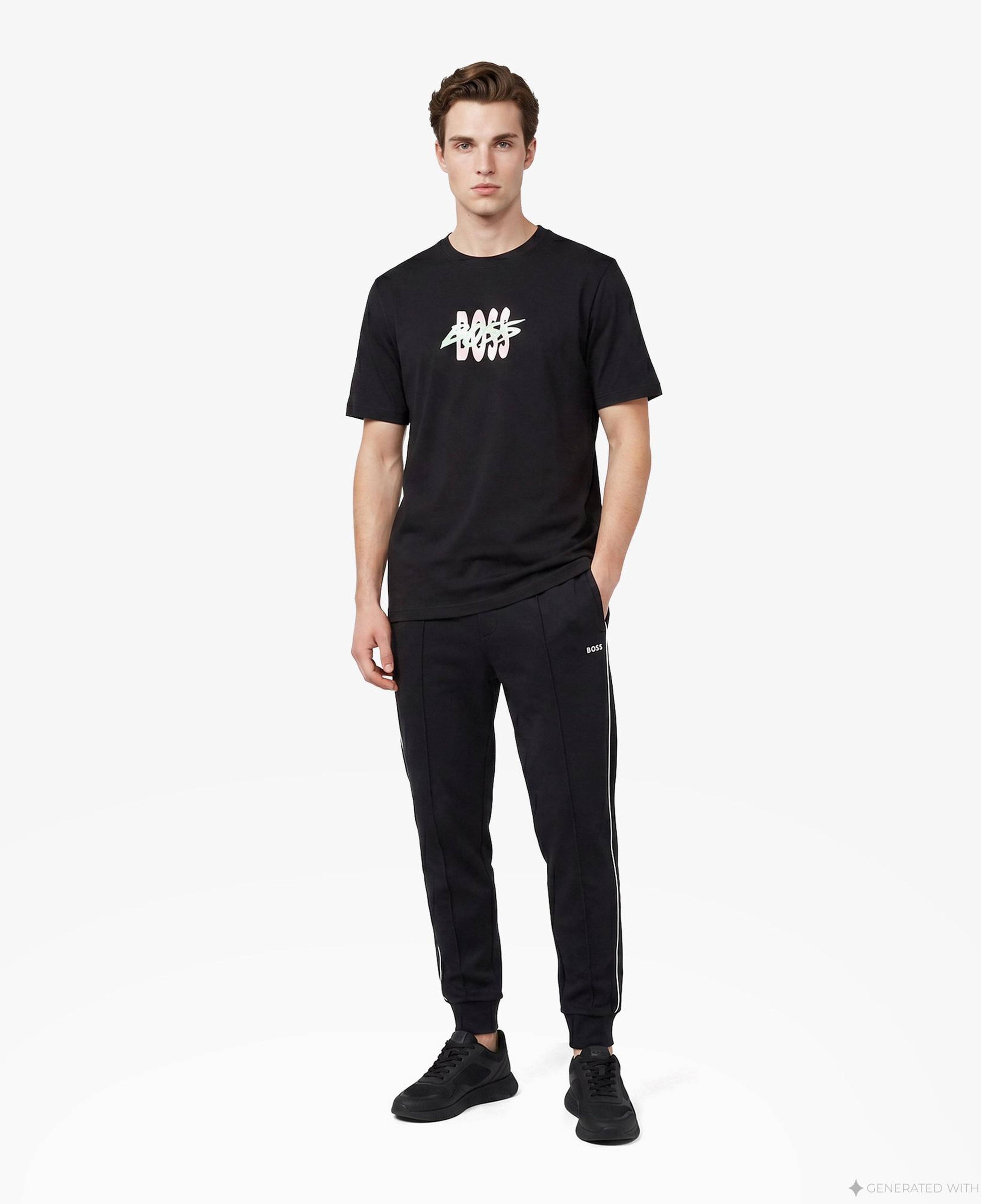 Boss Bass Erkek Siyah T-Shirt