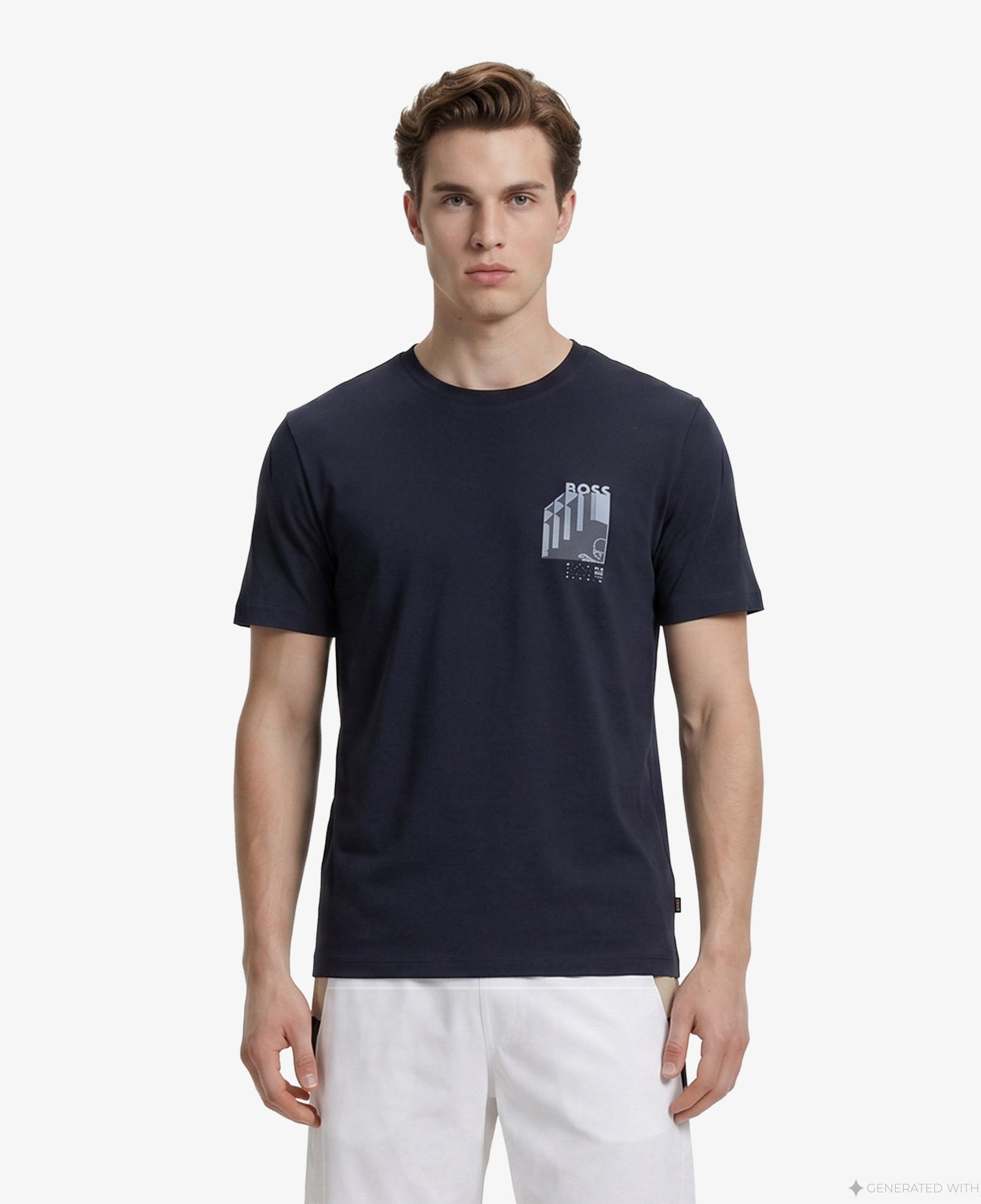 Boss Board Erkek Lacivert T-Shirt
