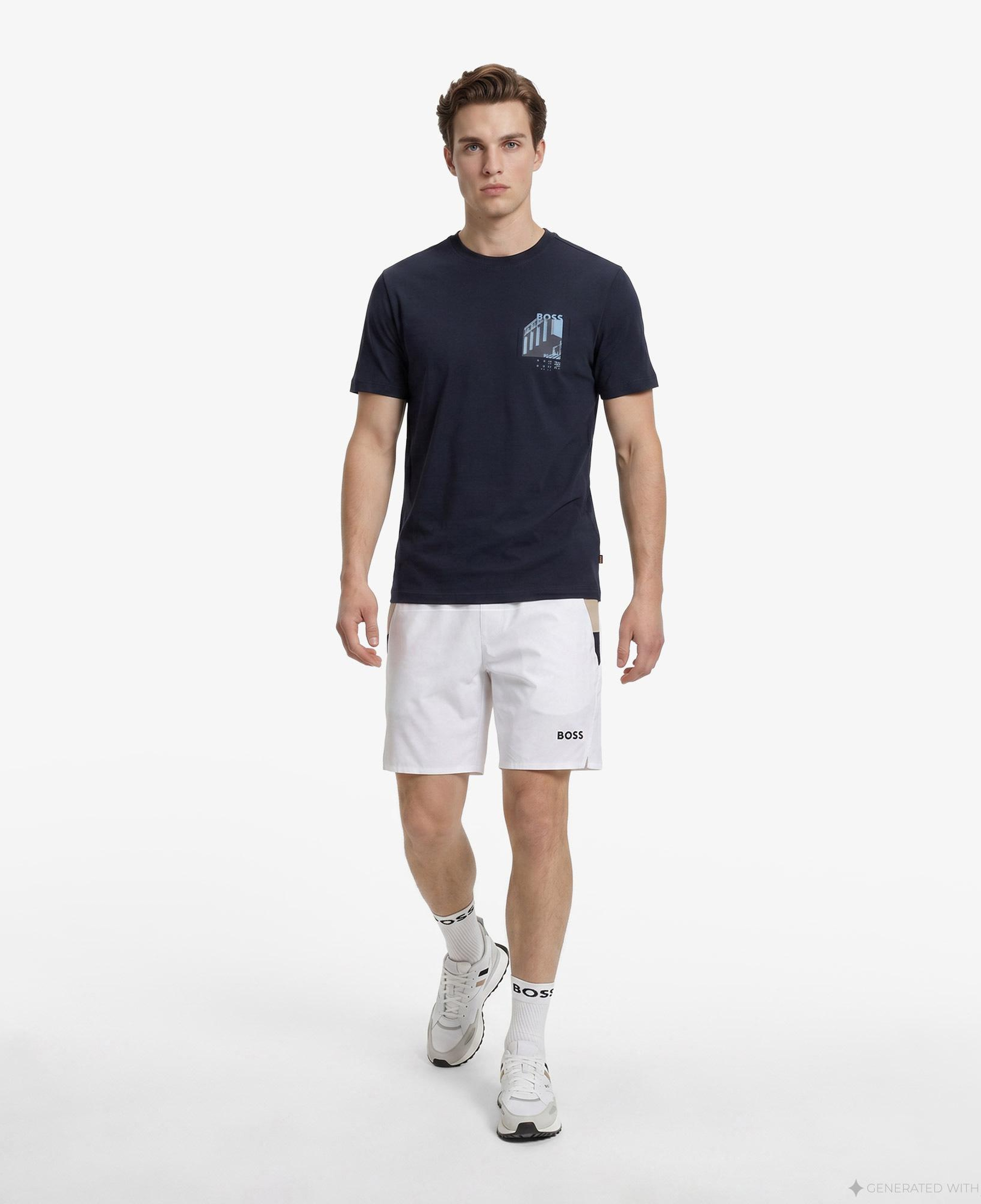 Boss Board Erkek Lacivert T-Shirt