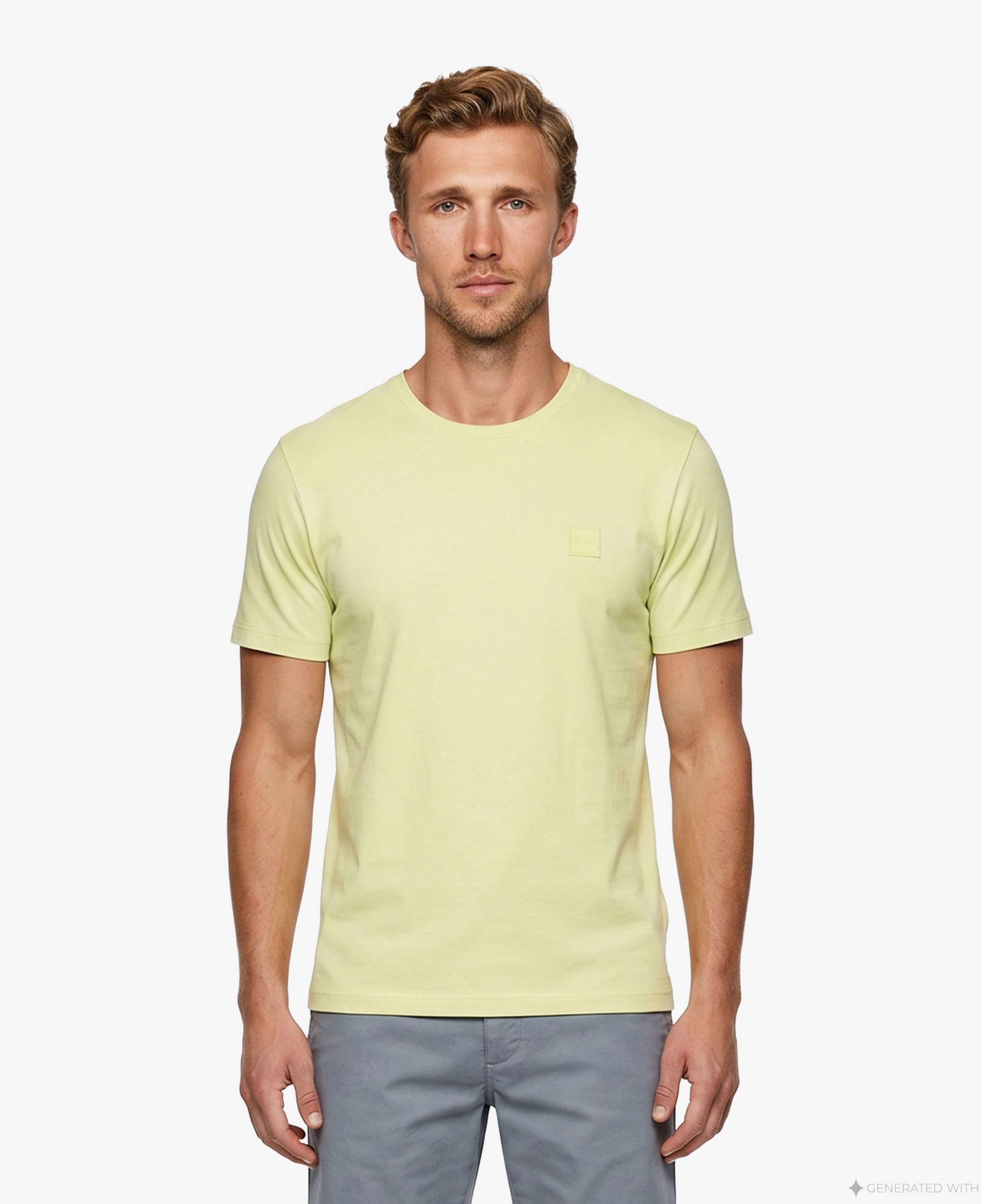 Boss Tales Erkek Bej T-Shirt