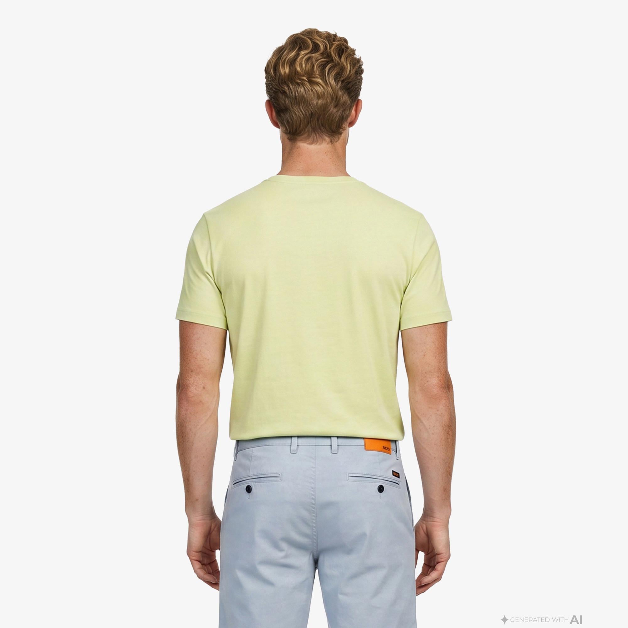 Boss Tales Erkek Bej T-Shirt