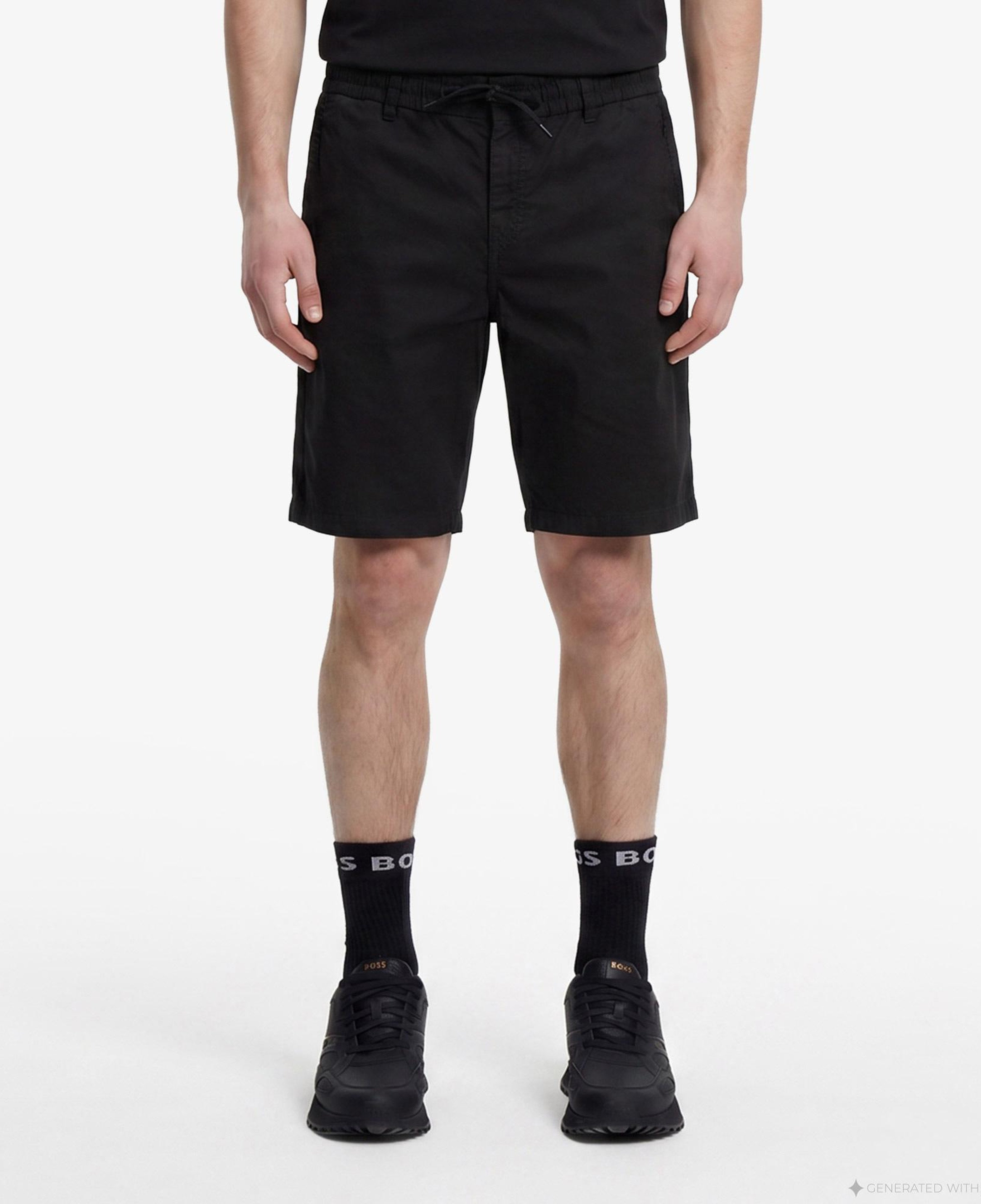 Boss Tapered Erkek Siyah Pantolon