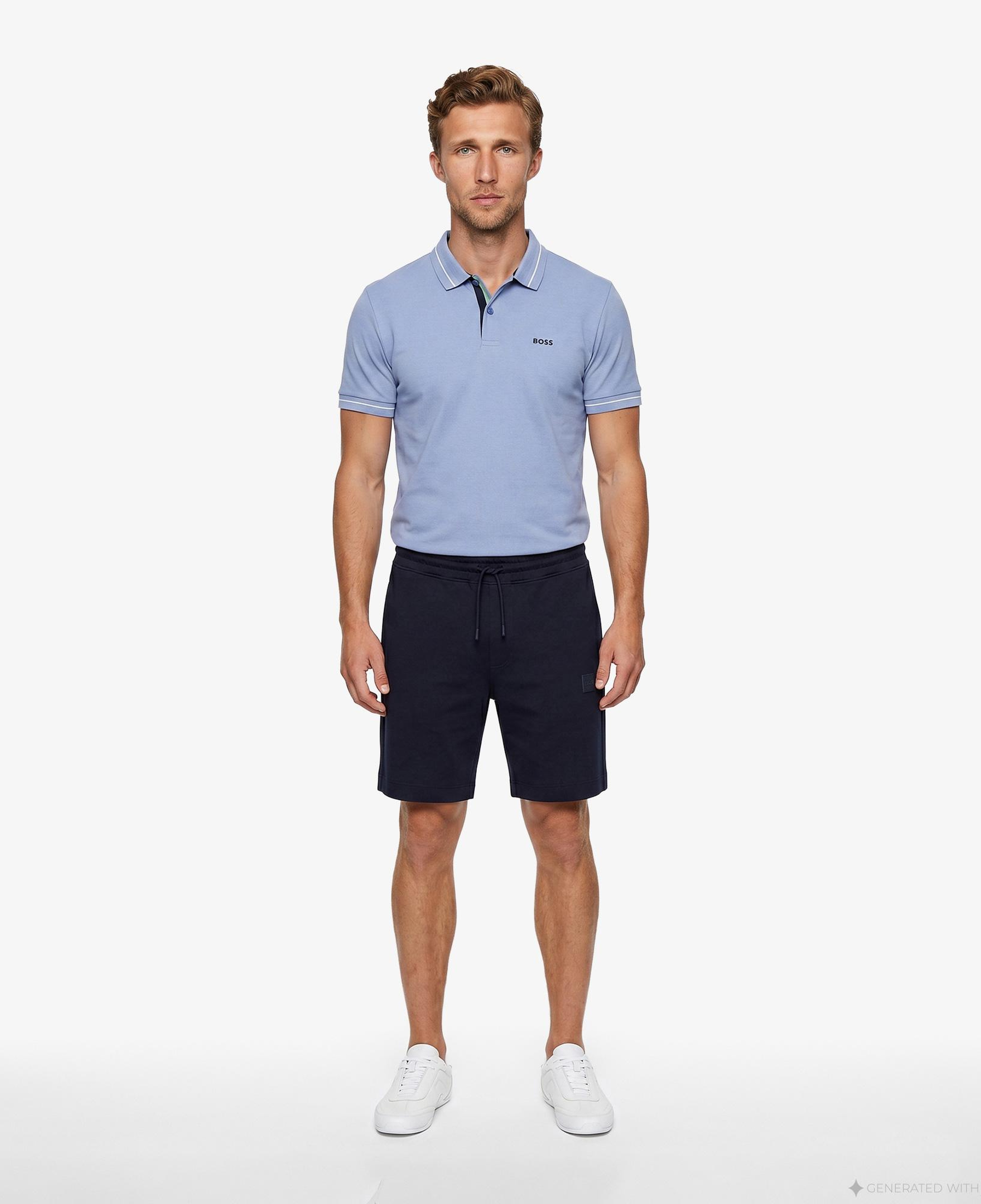 Boss Member Erkek Mavi Polo