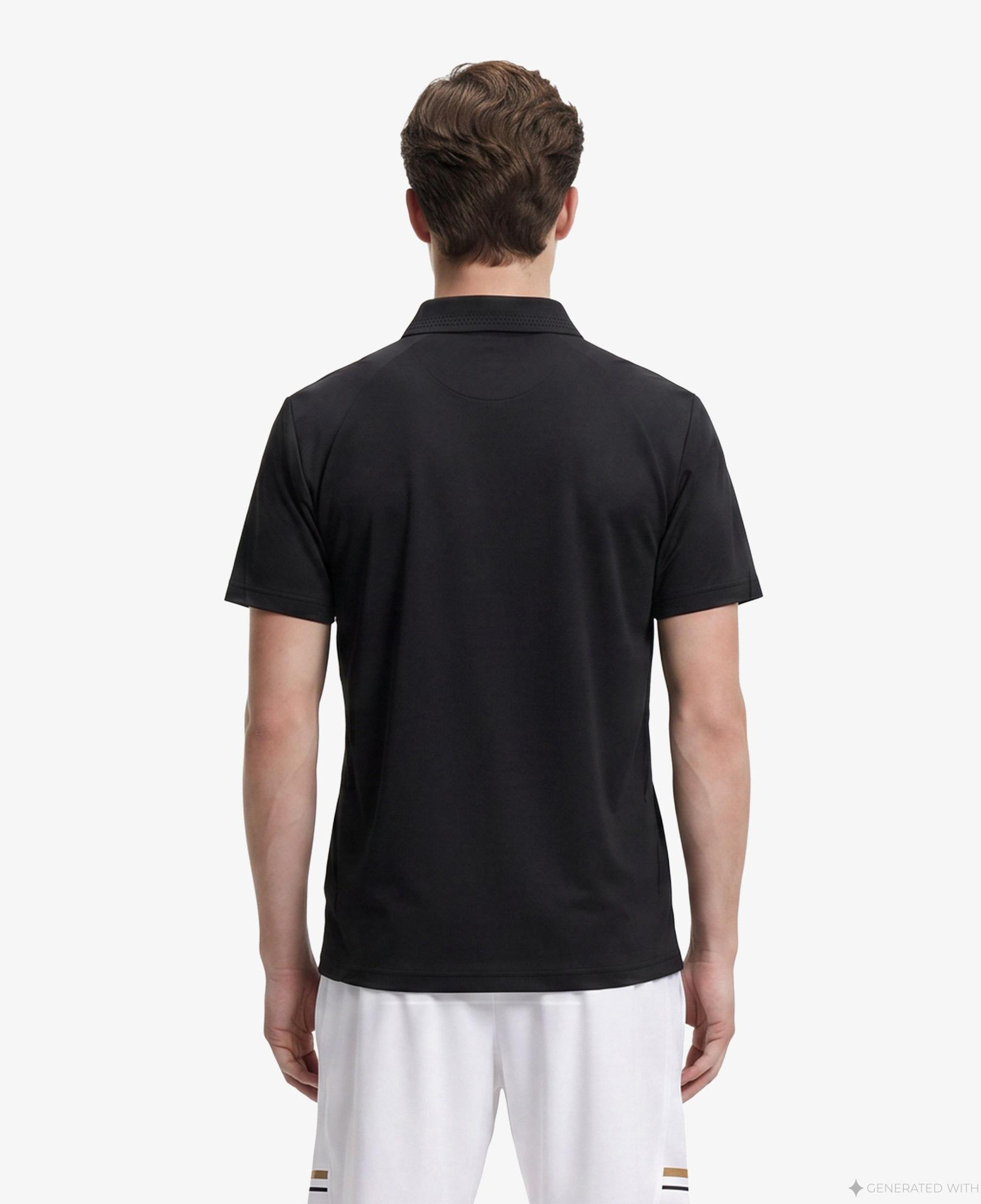 Boss Paddytech Erkek Siyah Polo