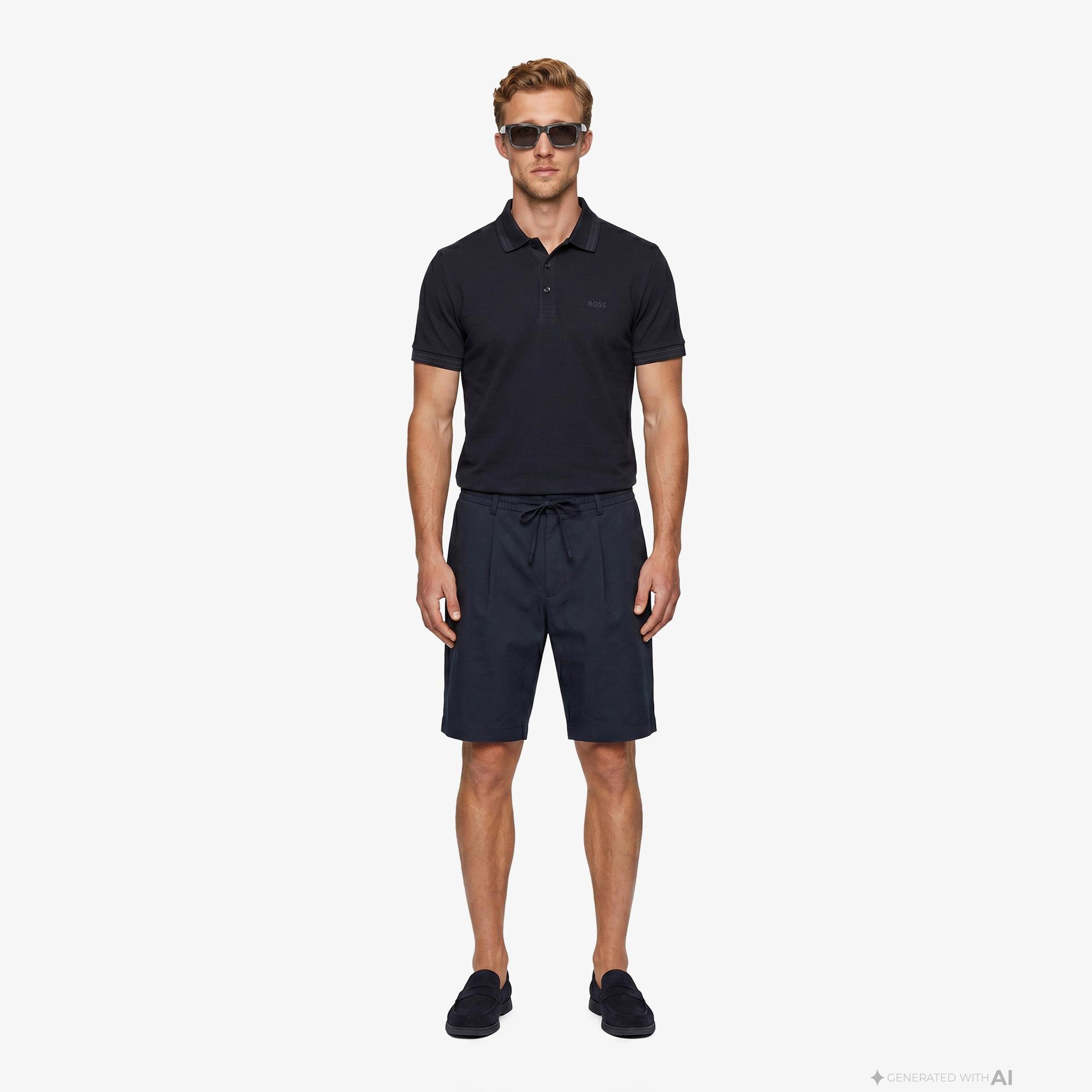 Boss Paddy Erkek Lacivert Polo