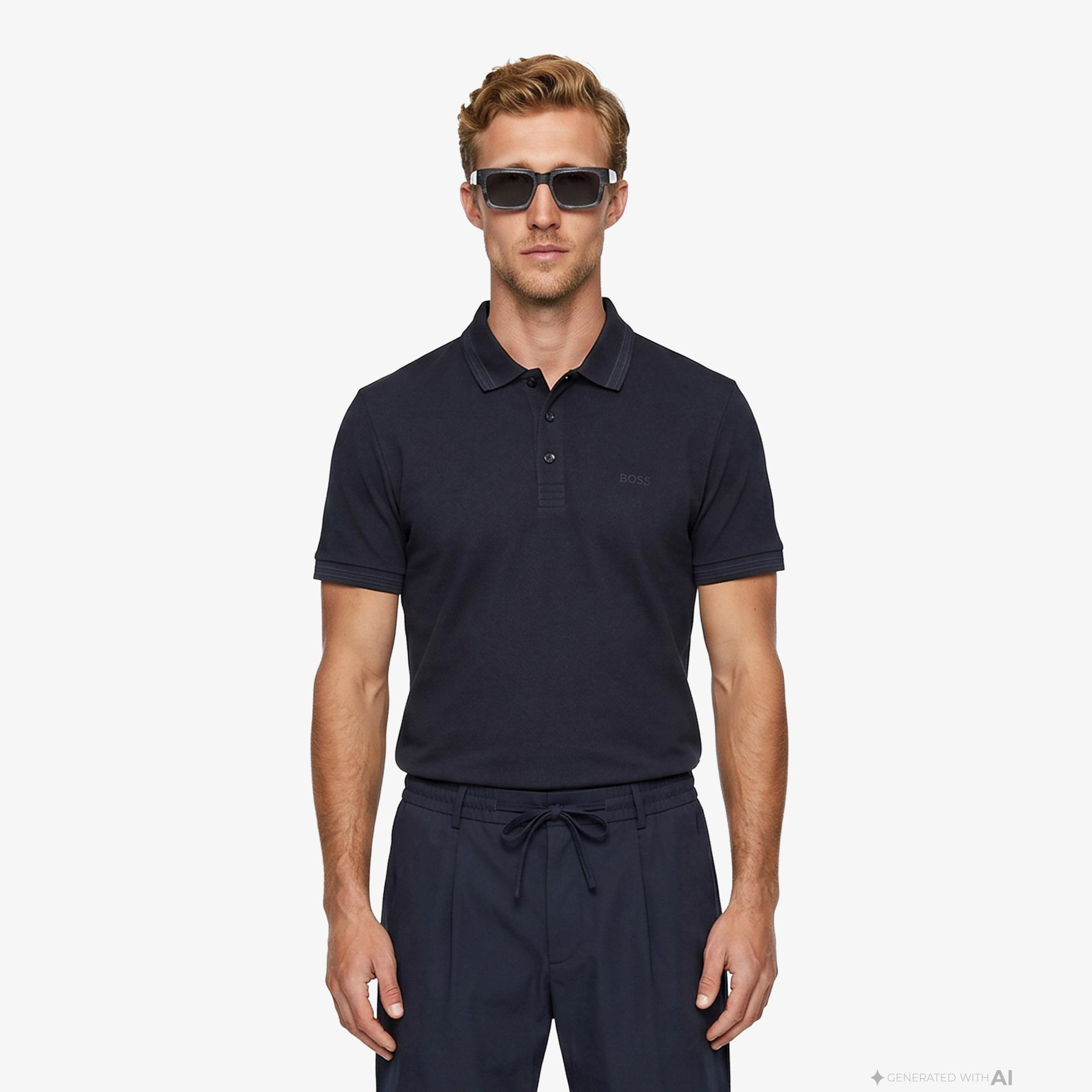 Boss Paddy Erkek Lacivert Polo