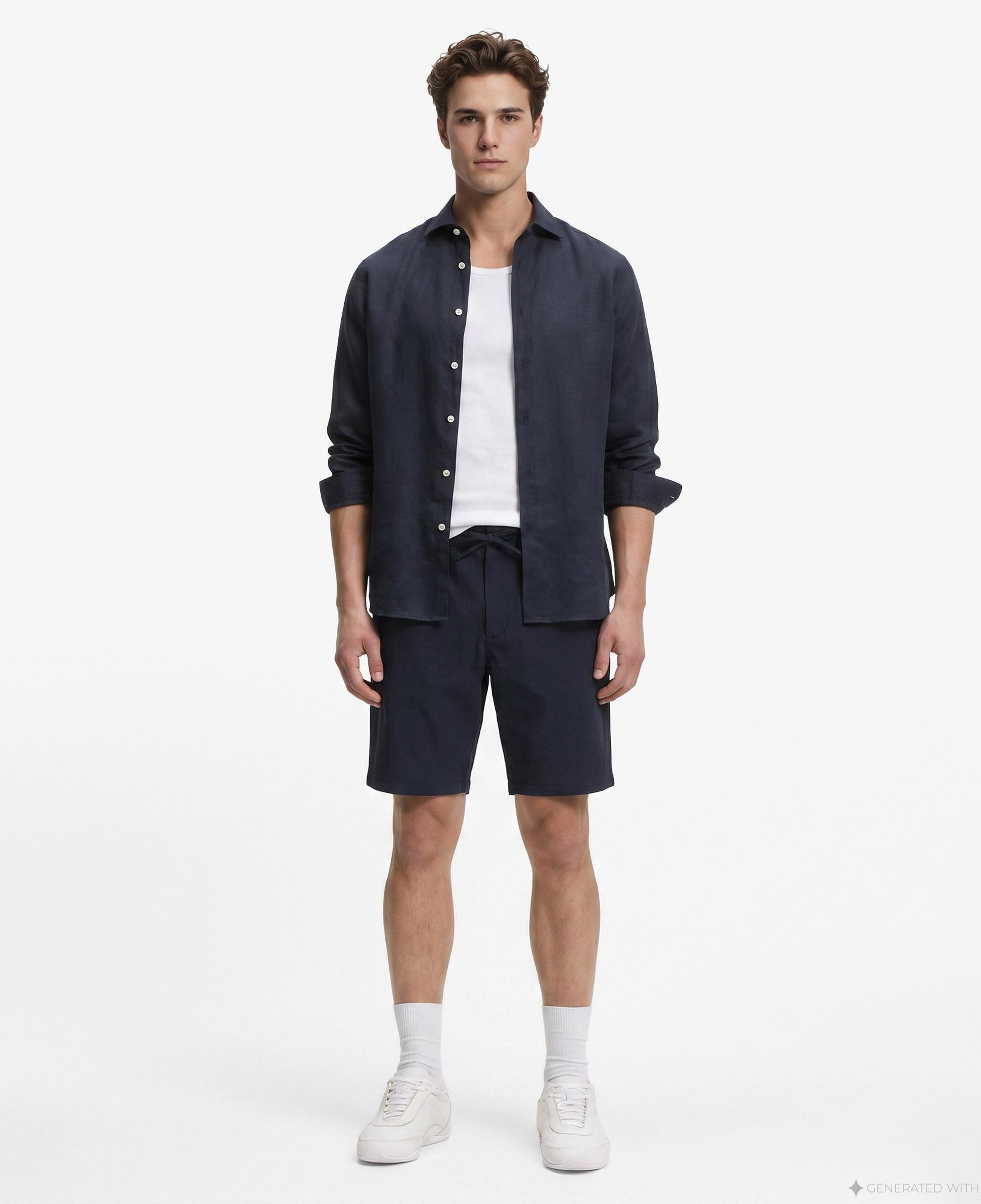 Boss Tapered Erkek Lacivert Pantolon