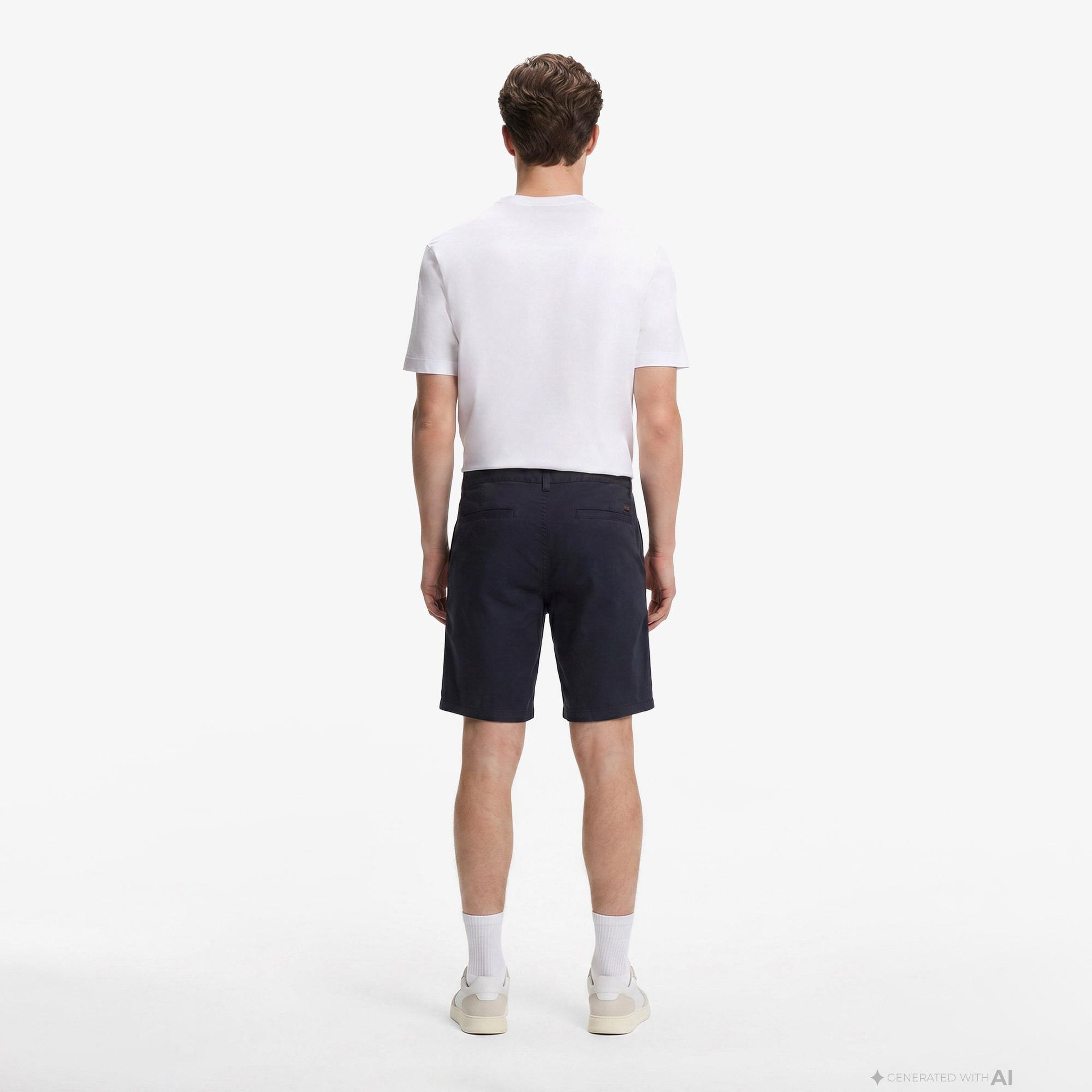 Boss Tapered Erkek Lacivert Pantolon