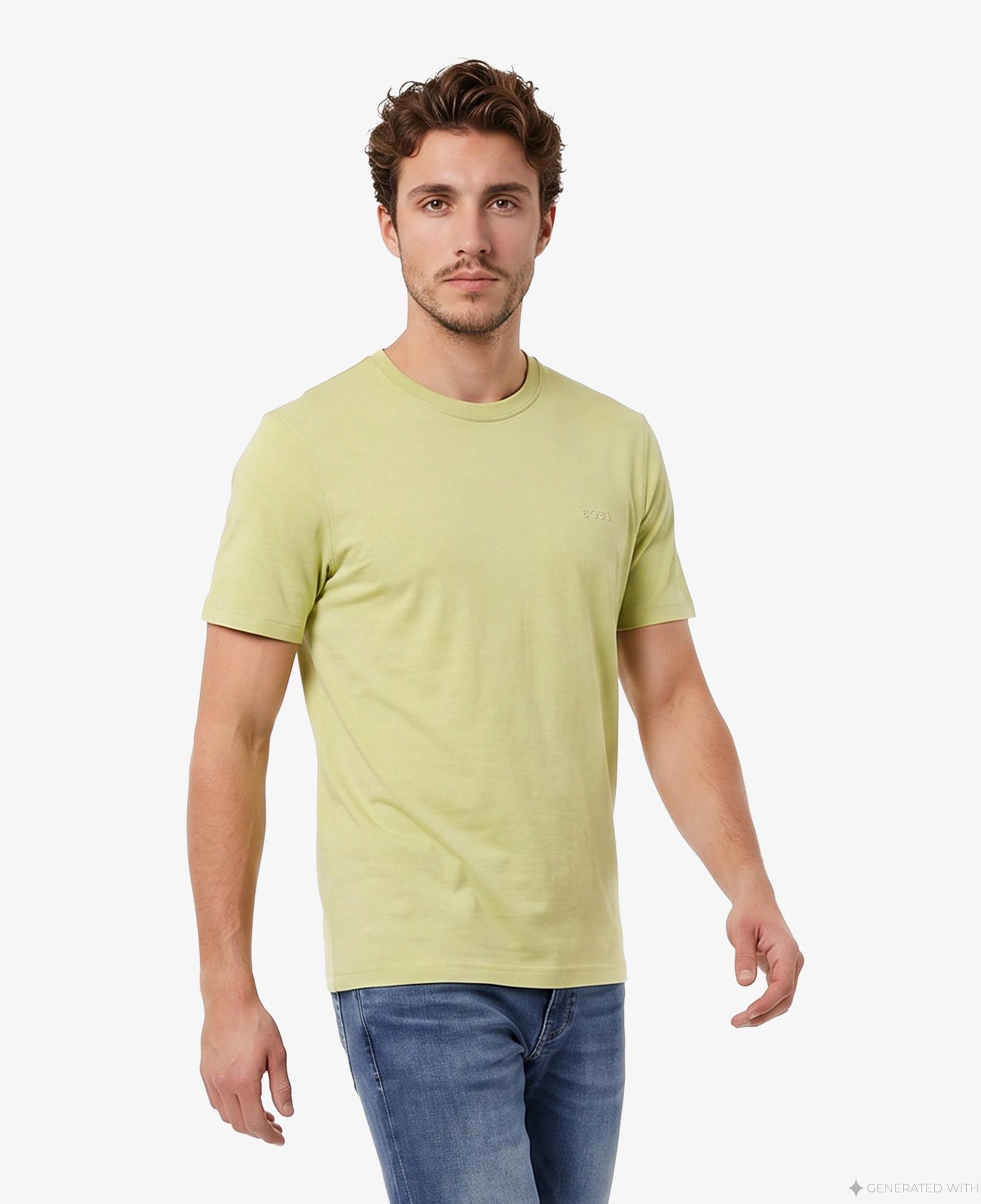 Boss Tegood Erkek Bej T-Shirt