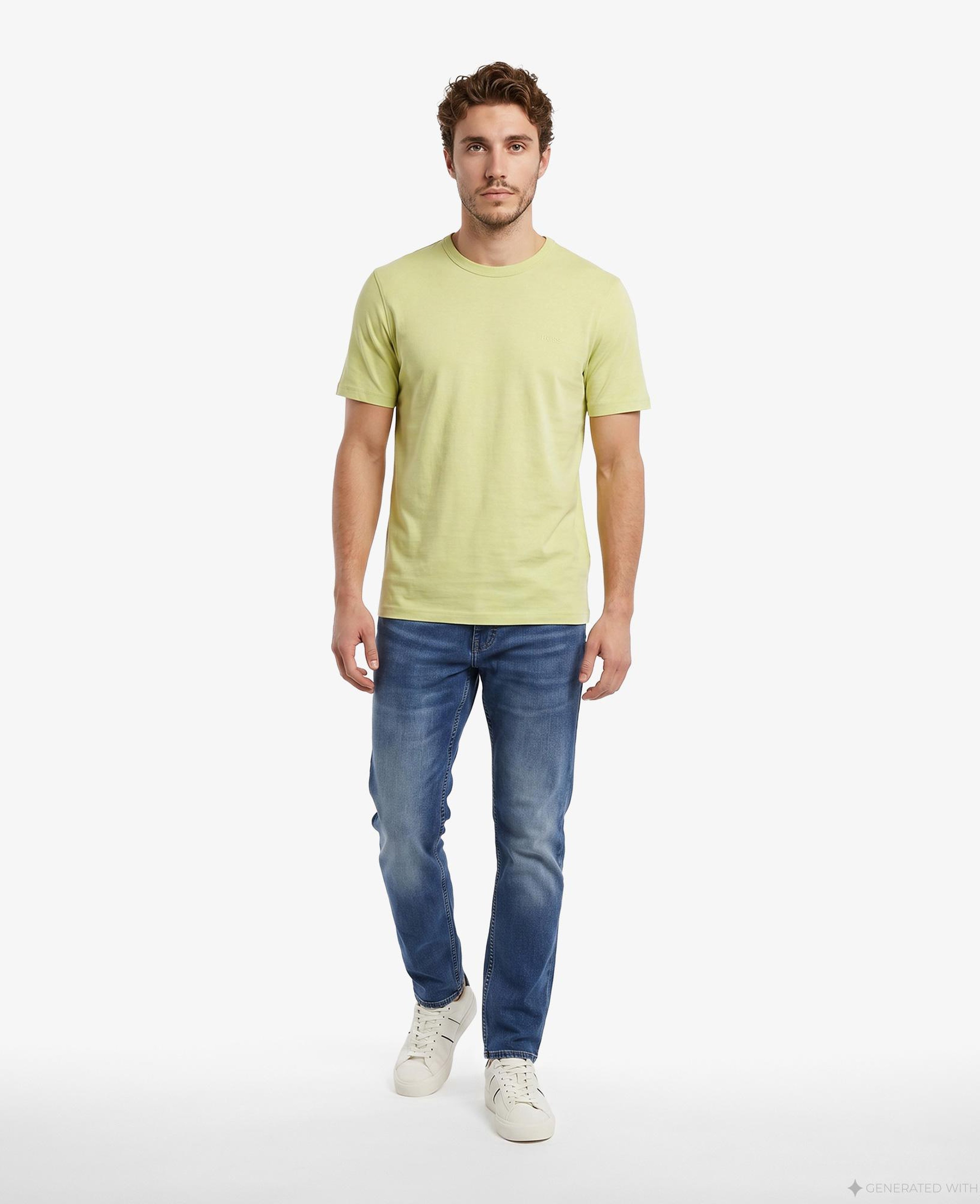 Boss Tegood Erkek Bej T-Shirt