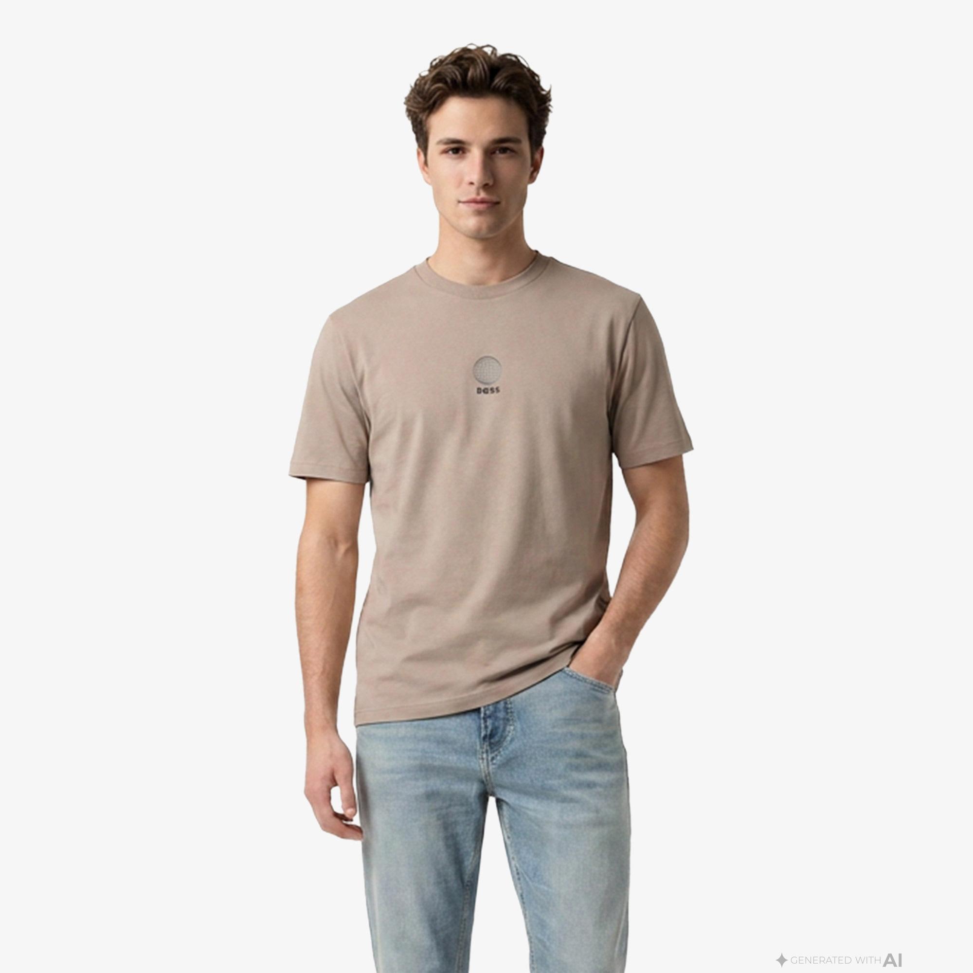 Boss Terrace Graphic Erkek Yeşil T-Shirt