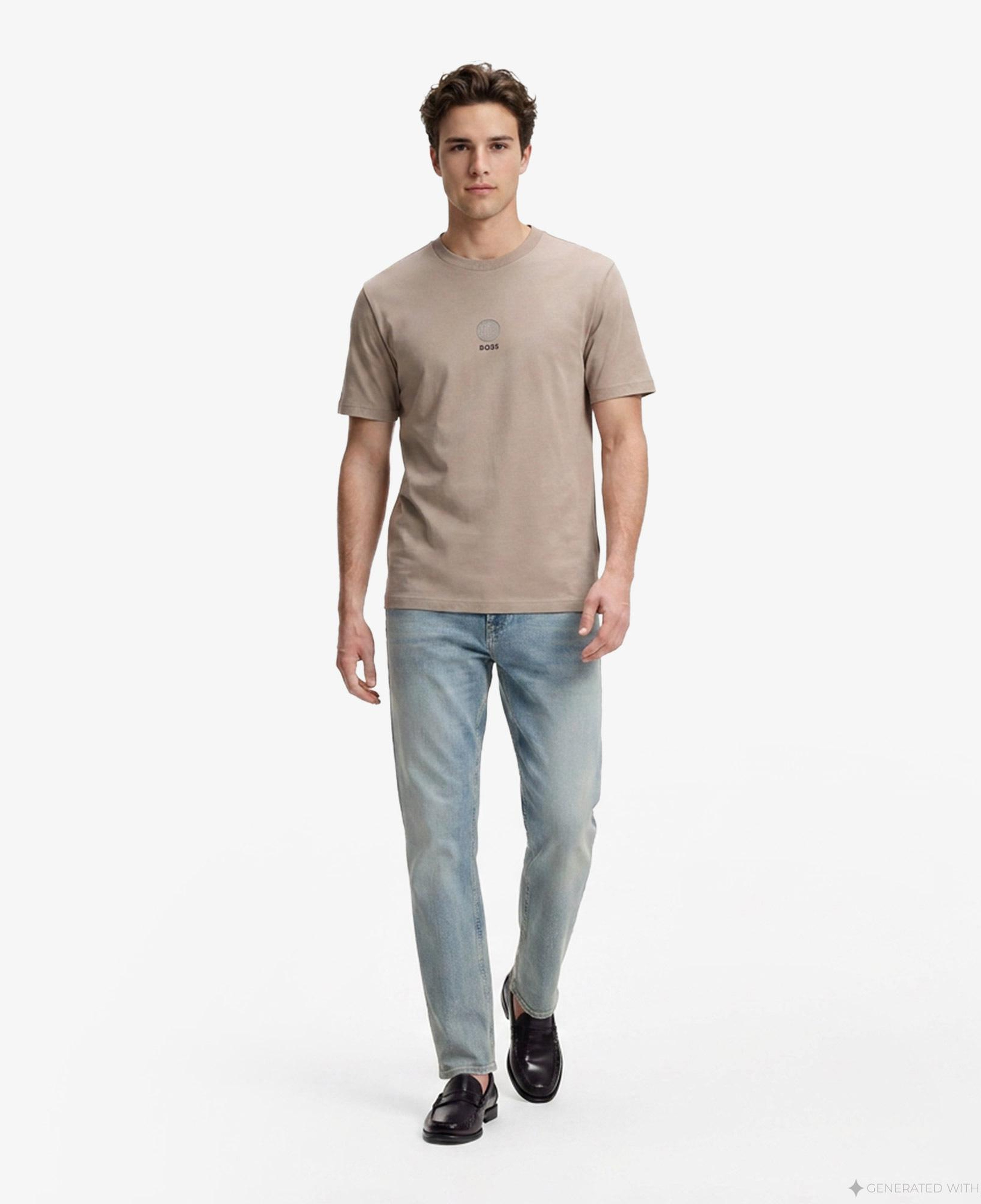 Boss Terrace Graphic Erkek Yeşil T-Shirt