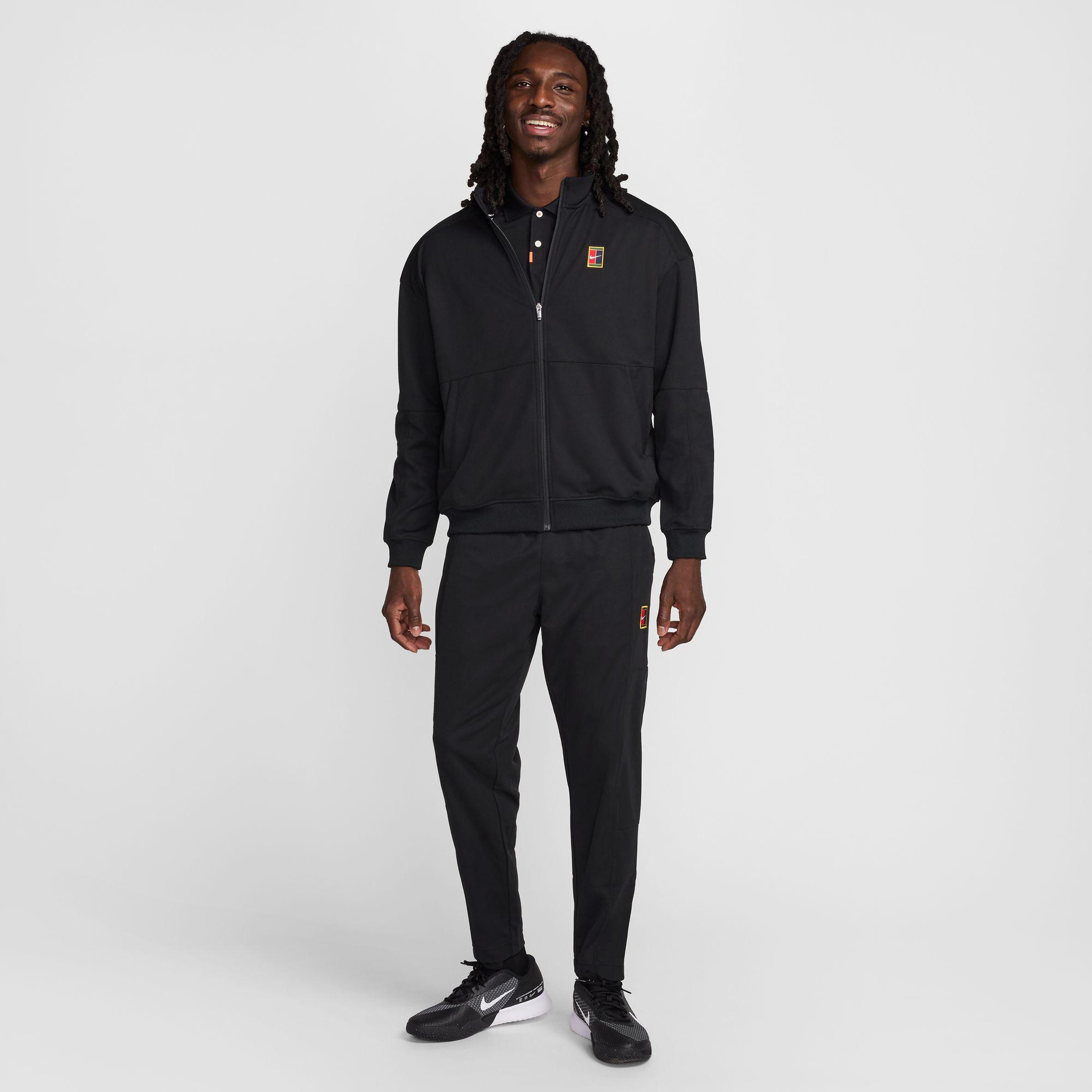 Nike Court Heritage Erkek Siyah Eşofman Altı