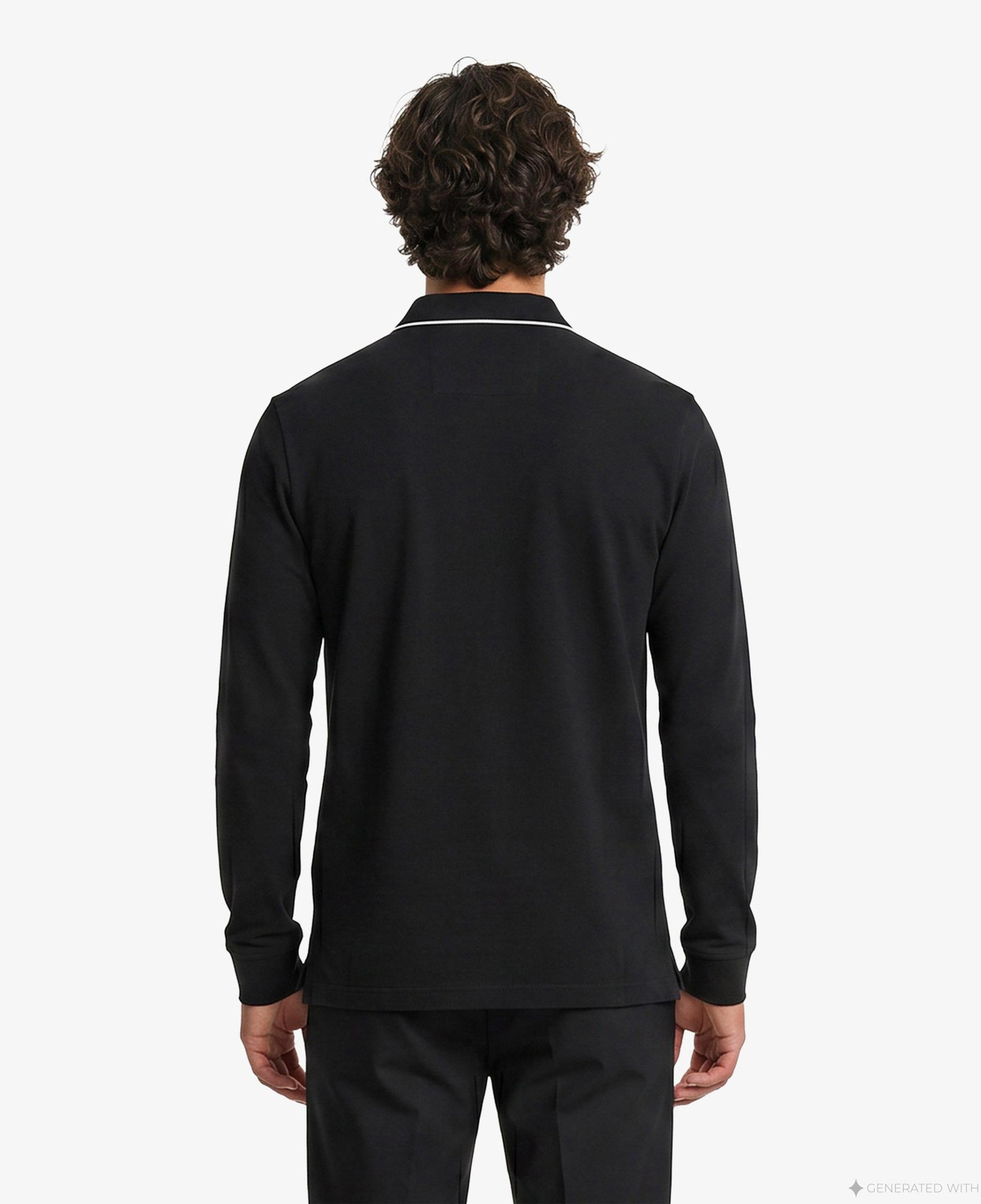 Calvin Klein Erkek Siyah Polo T-Shirt