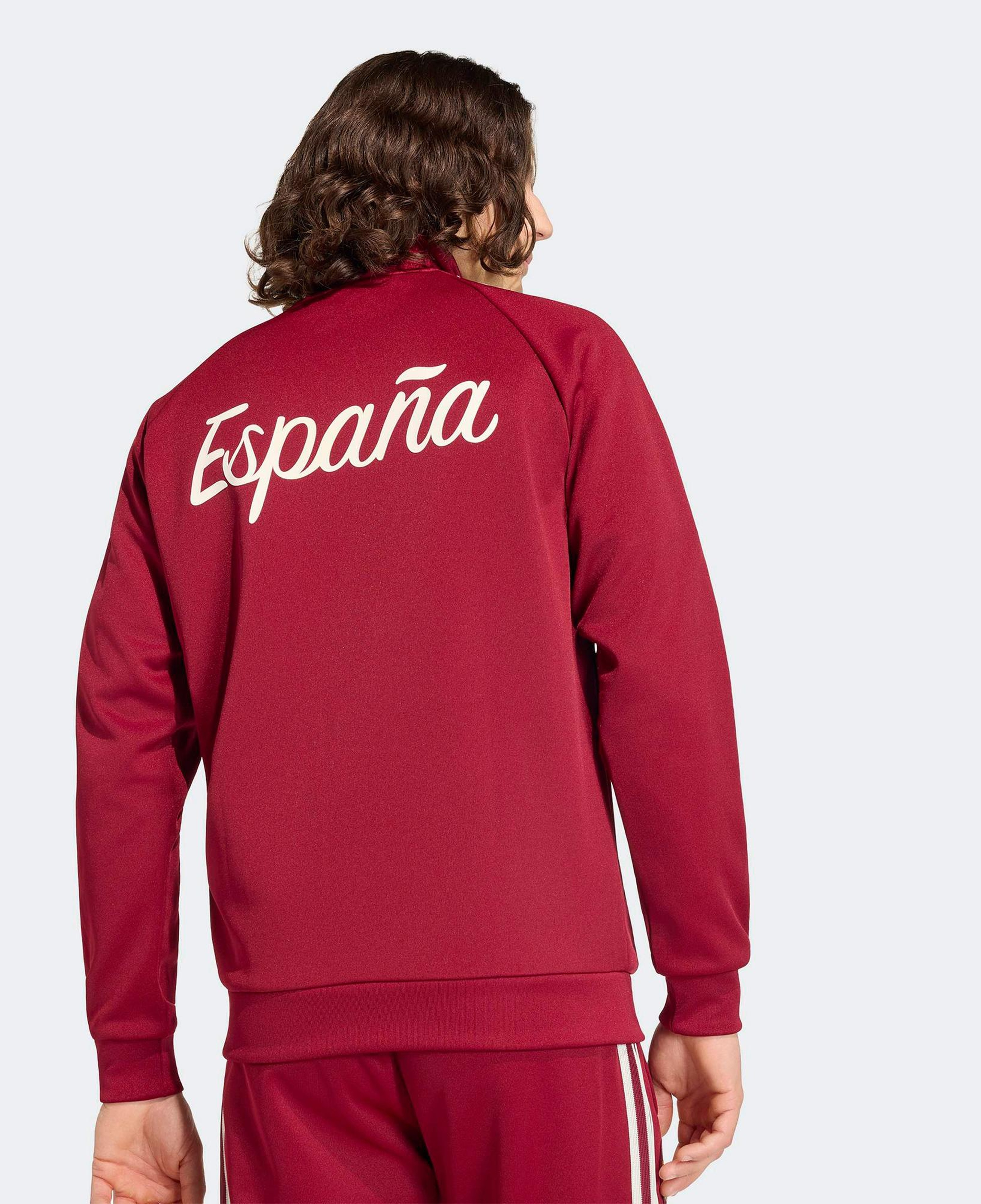 adidas İspanya Milli Takım Erkek Bordo Eşofman Üstü