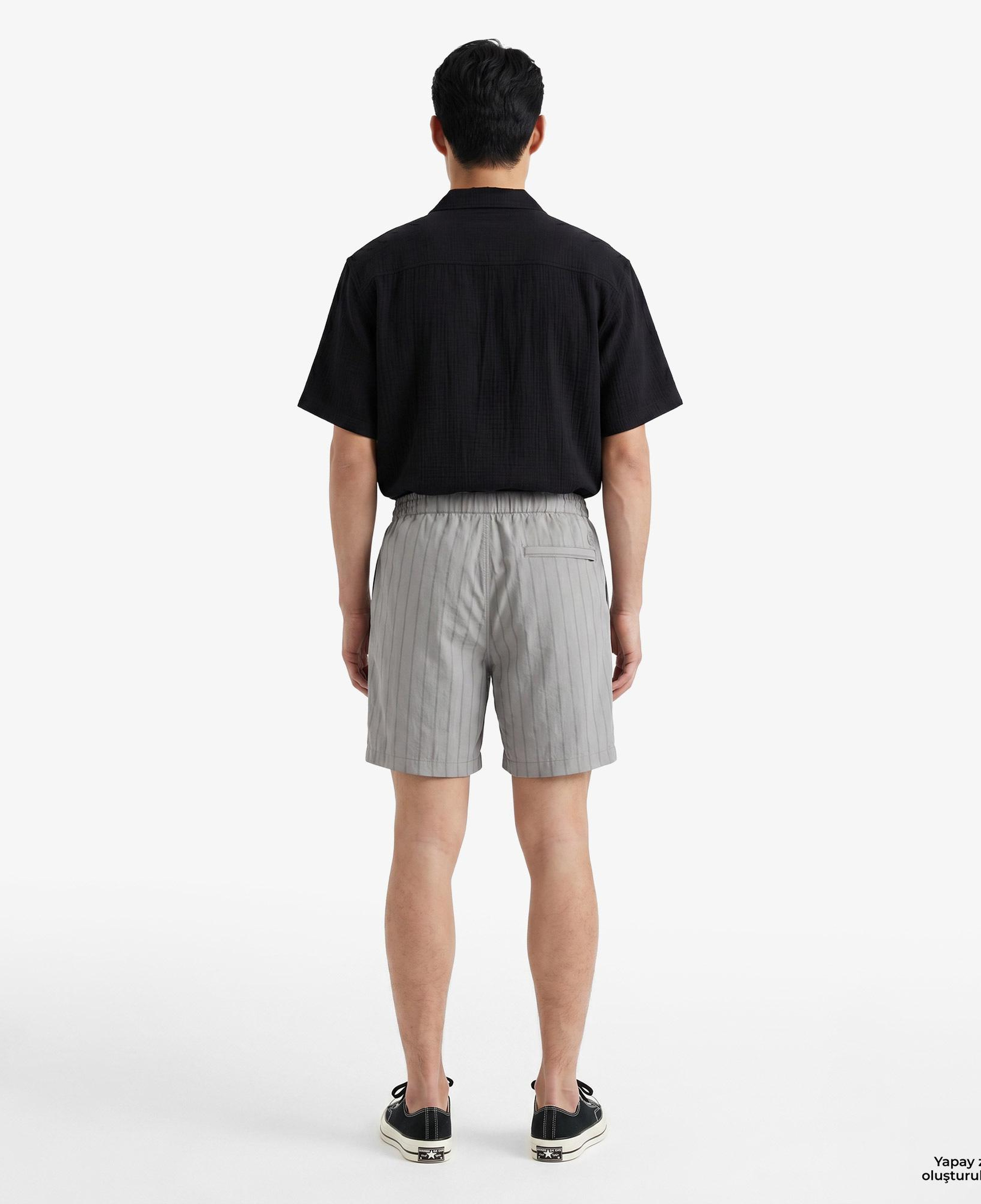 UNITED4 Regular Fit Erkek Gri Şort