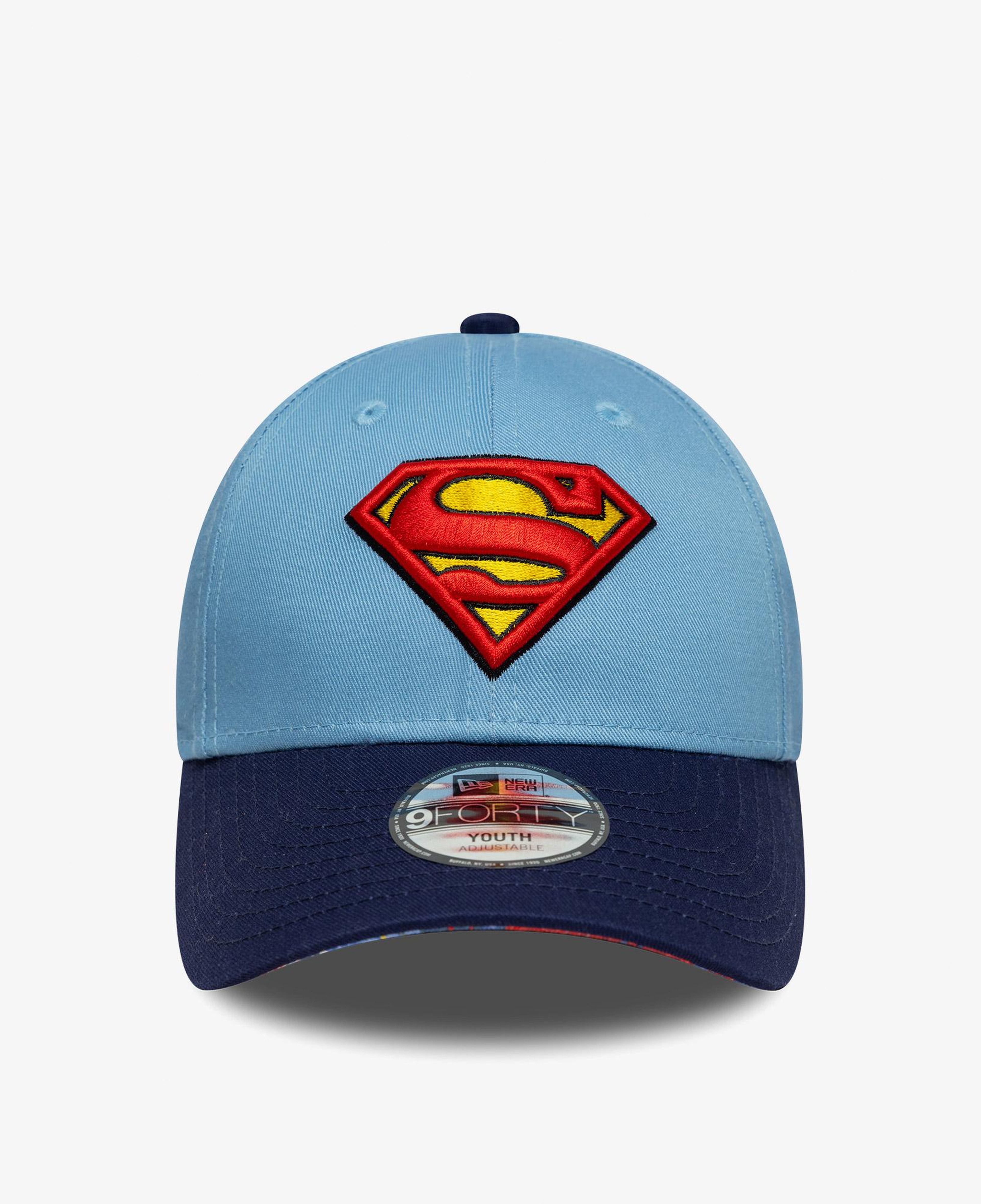 New Era Dc 9Forty Superman Çocuk Mavi Şapka