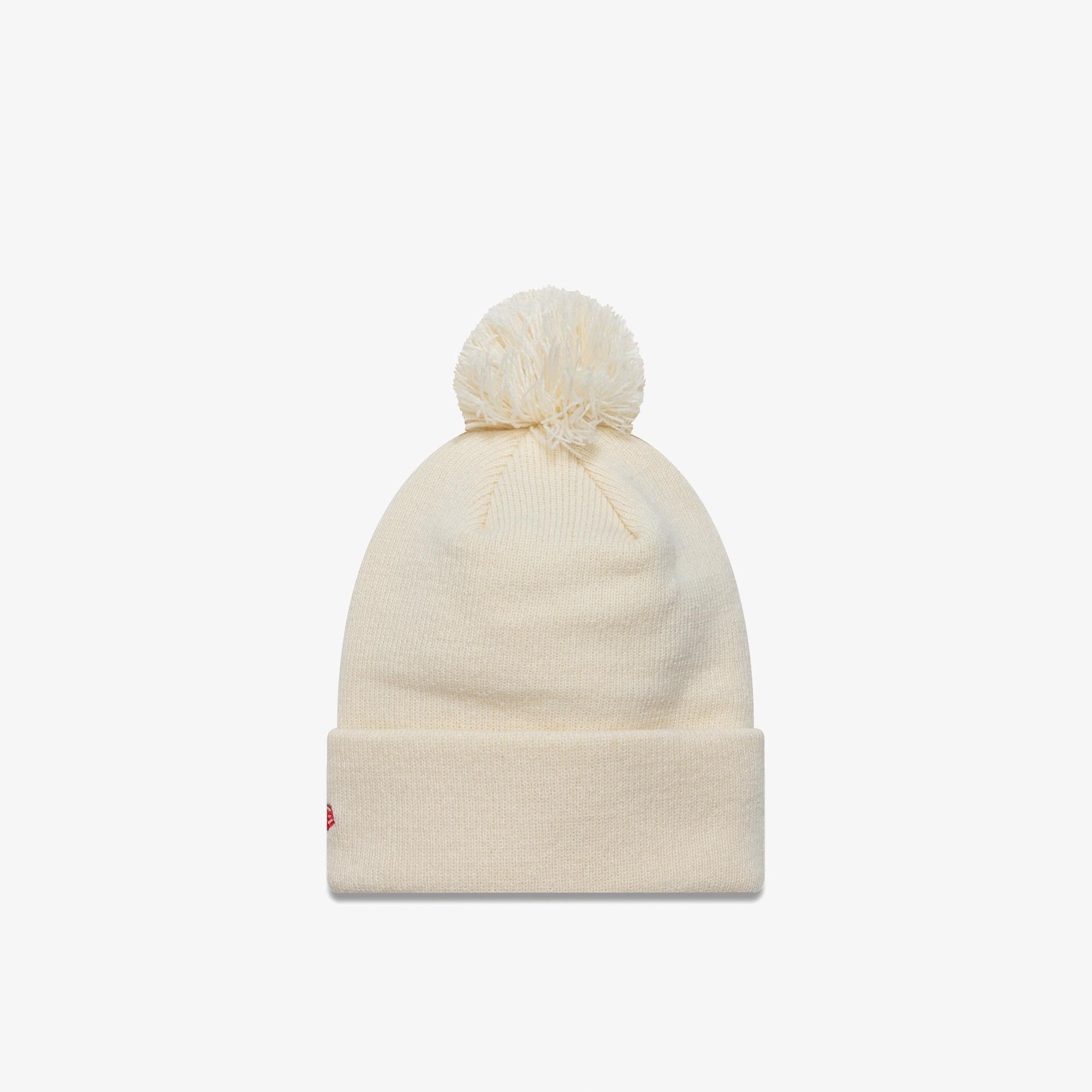 New Era Bear Yth Beanie Acmilan  Ltc Çocuk Bej Şapka