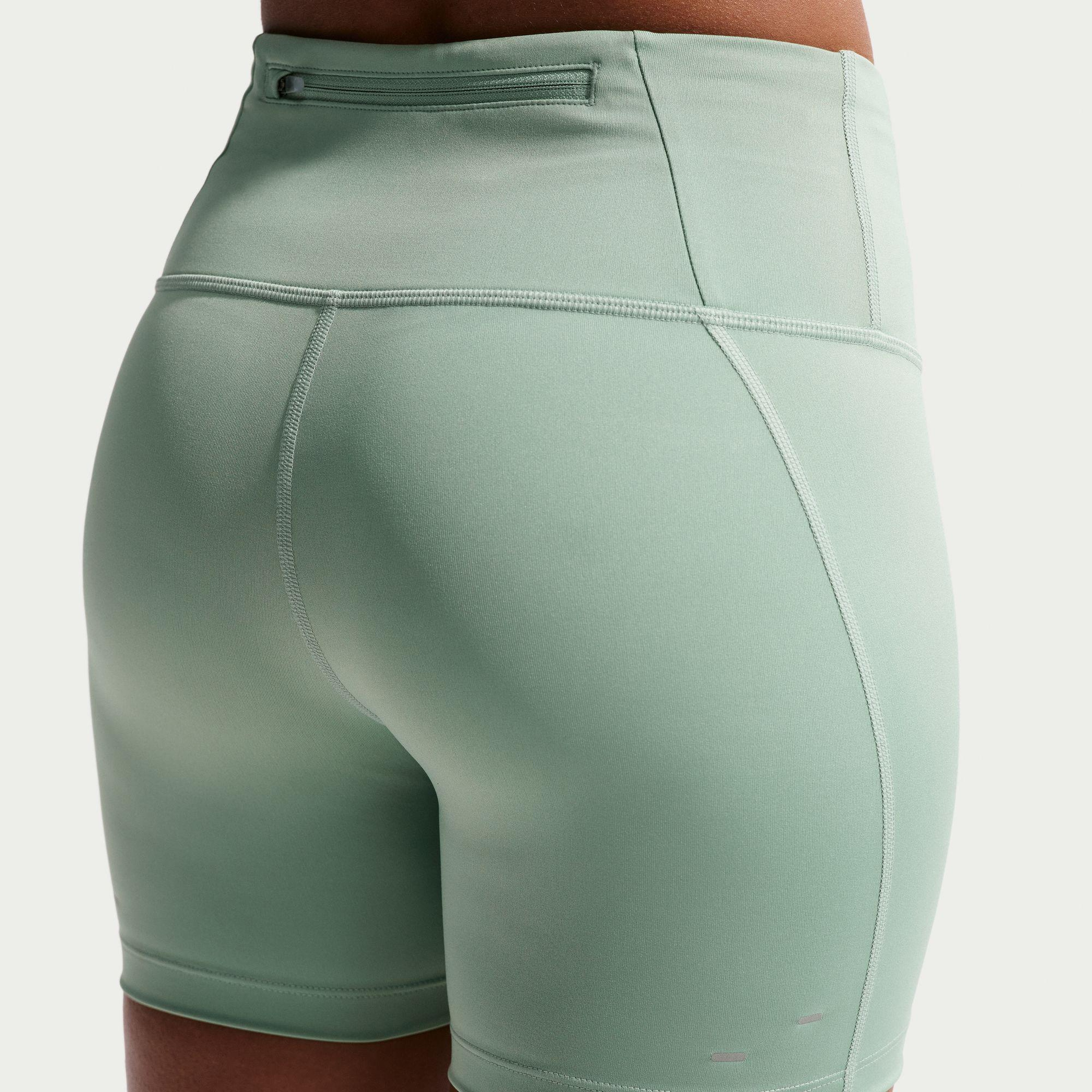 Nike Tempo Dri-Fit High Rise 10 cm Kadın Yeşil Şort