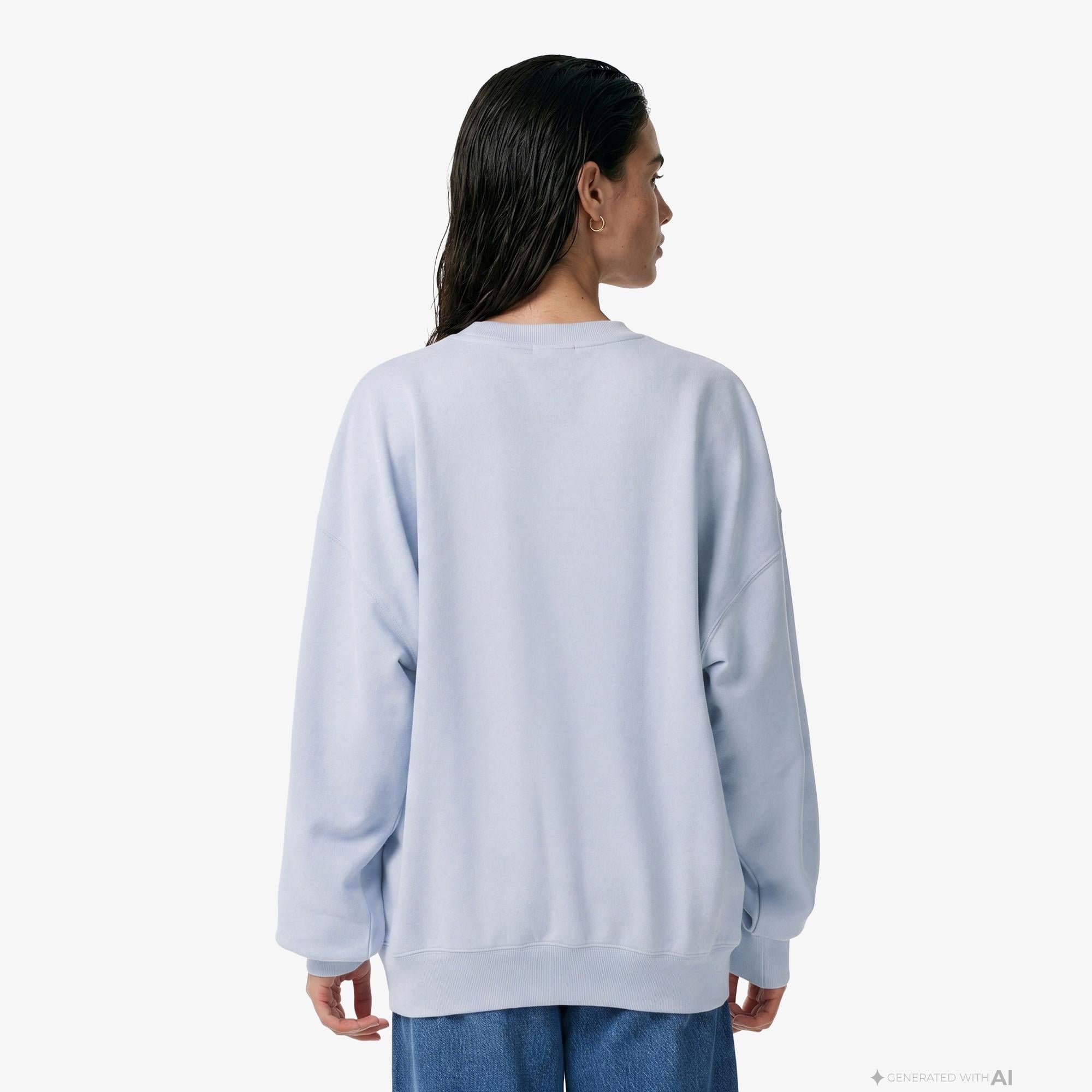 P.E Nation Summit Kadın Mavi Sweatshirt