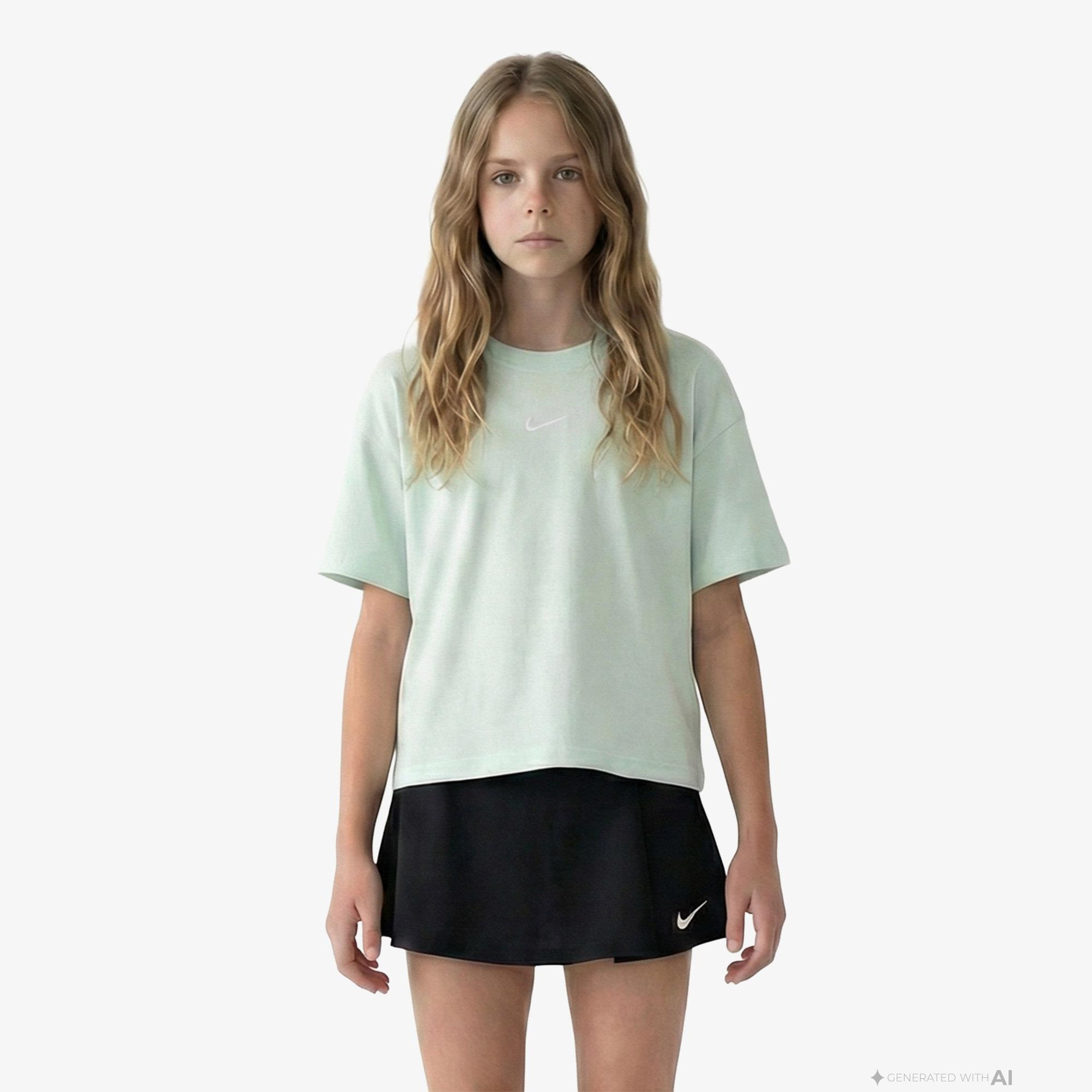 Nike Sportswear Essential Çocuk Yeşil T-Shirt