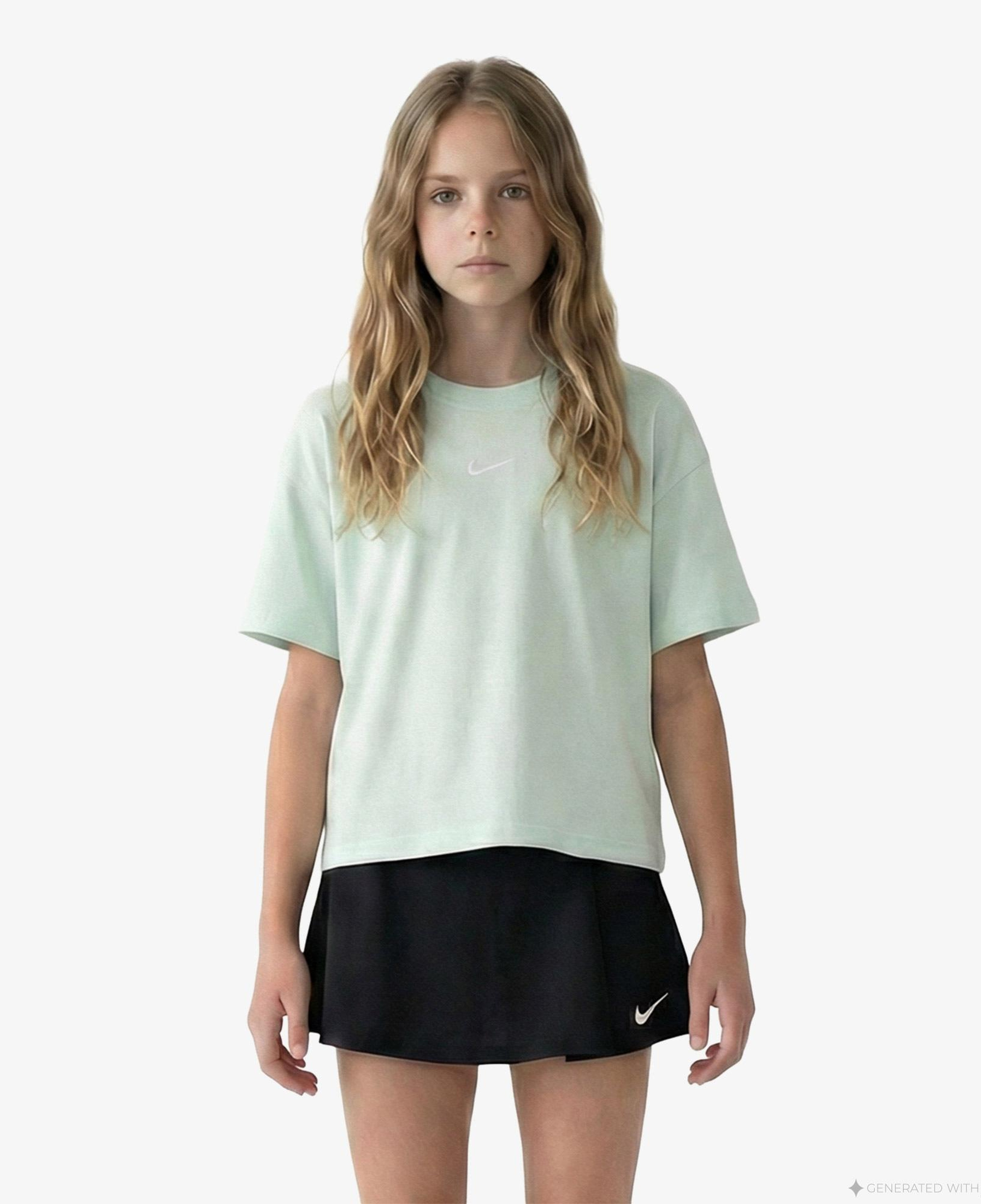 Nike Sportswear Essential Çocuk Yeşil T-Shirt