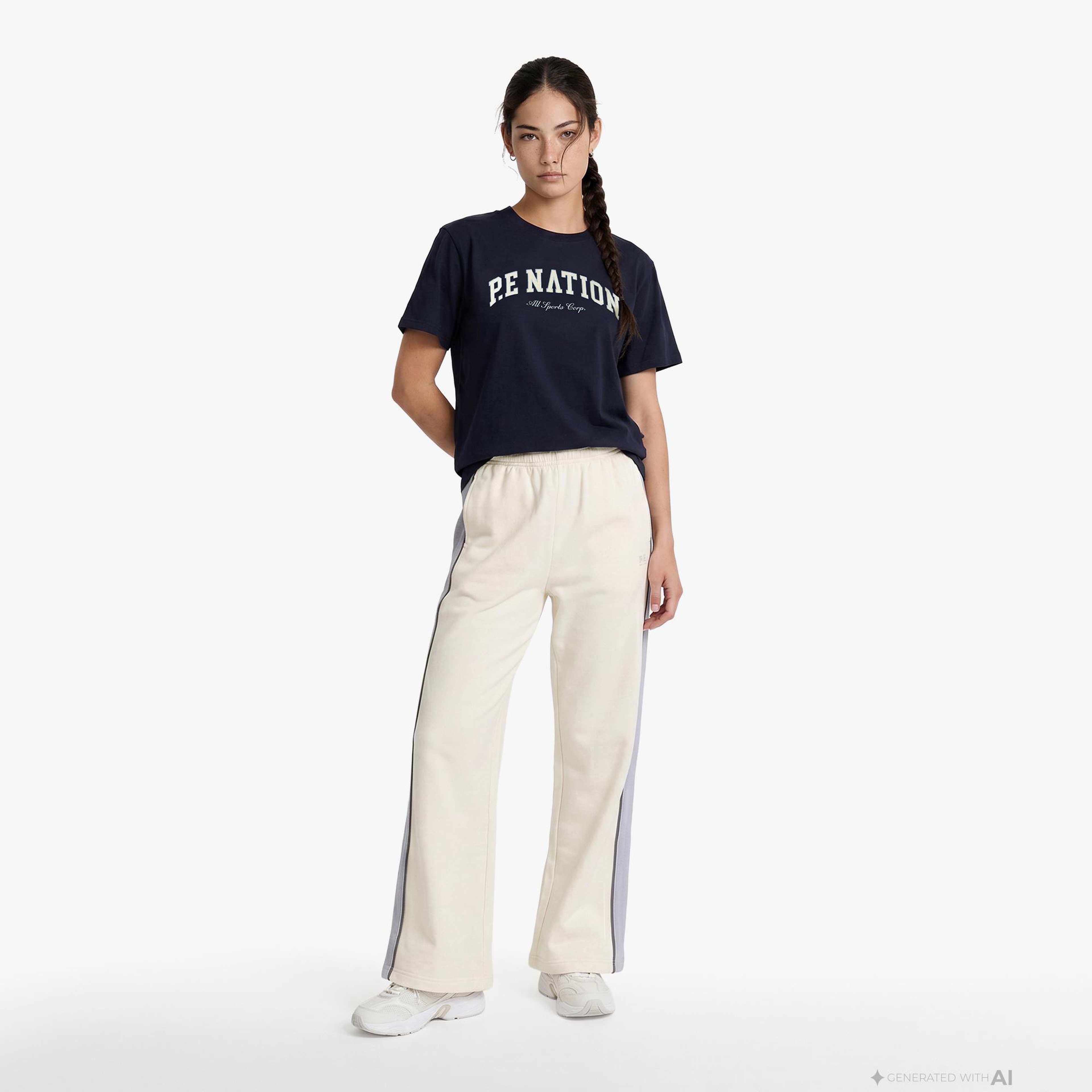 P.E Nation Heritage Kadın Lacivert T-Shirt