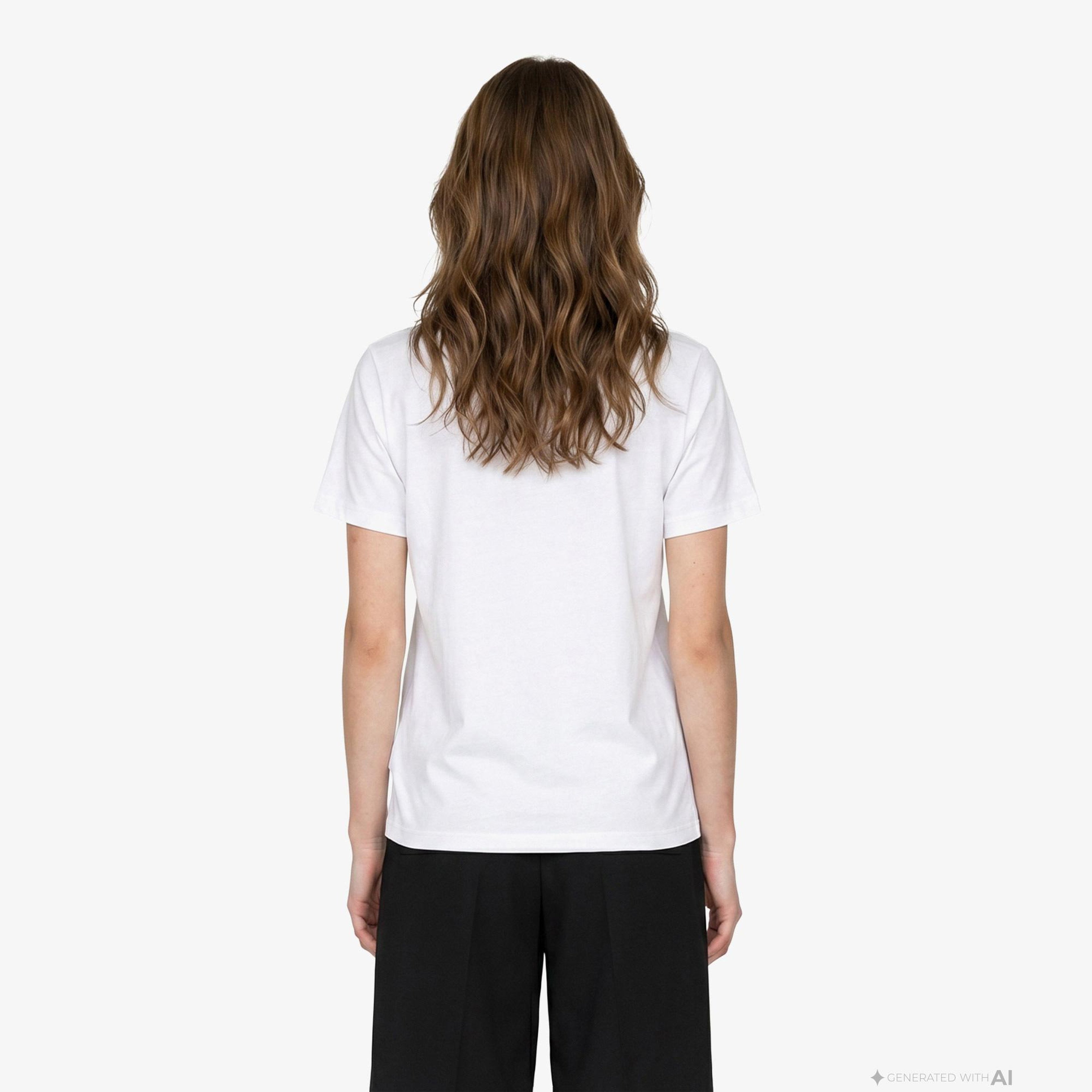Fred Perry Kadın Beyaz T-Shirt