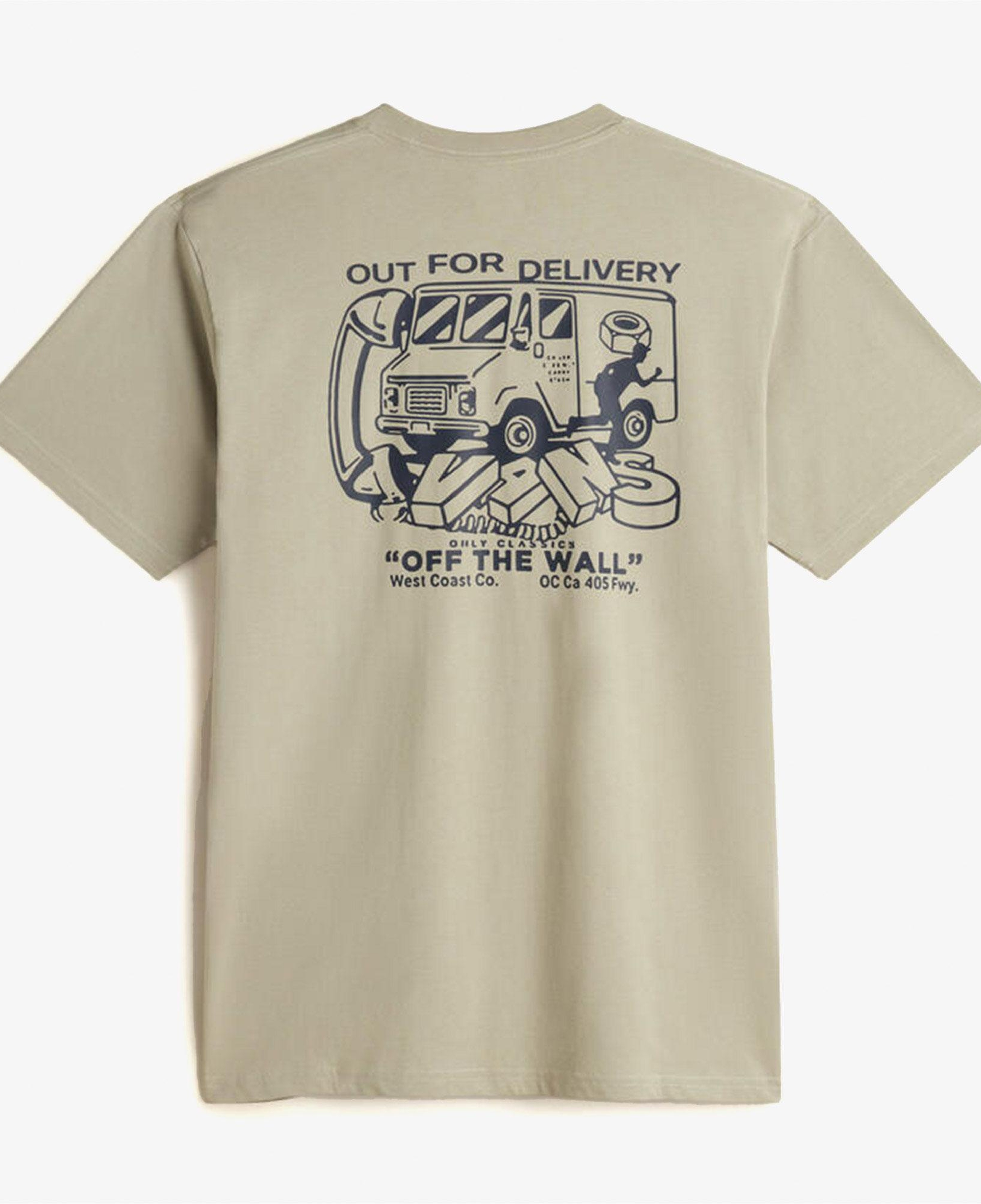 Vans Next Stop Ss Erkek Gri T-Shirt
