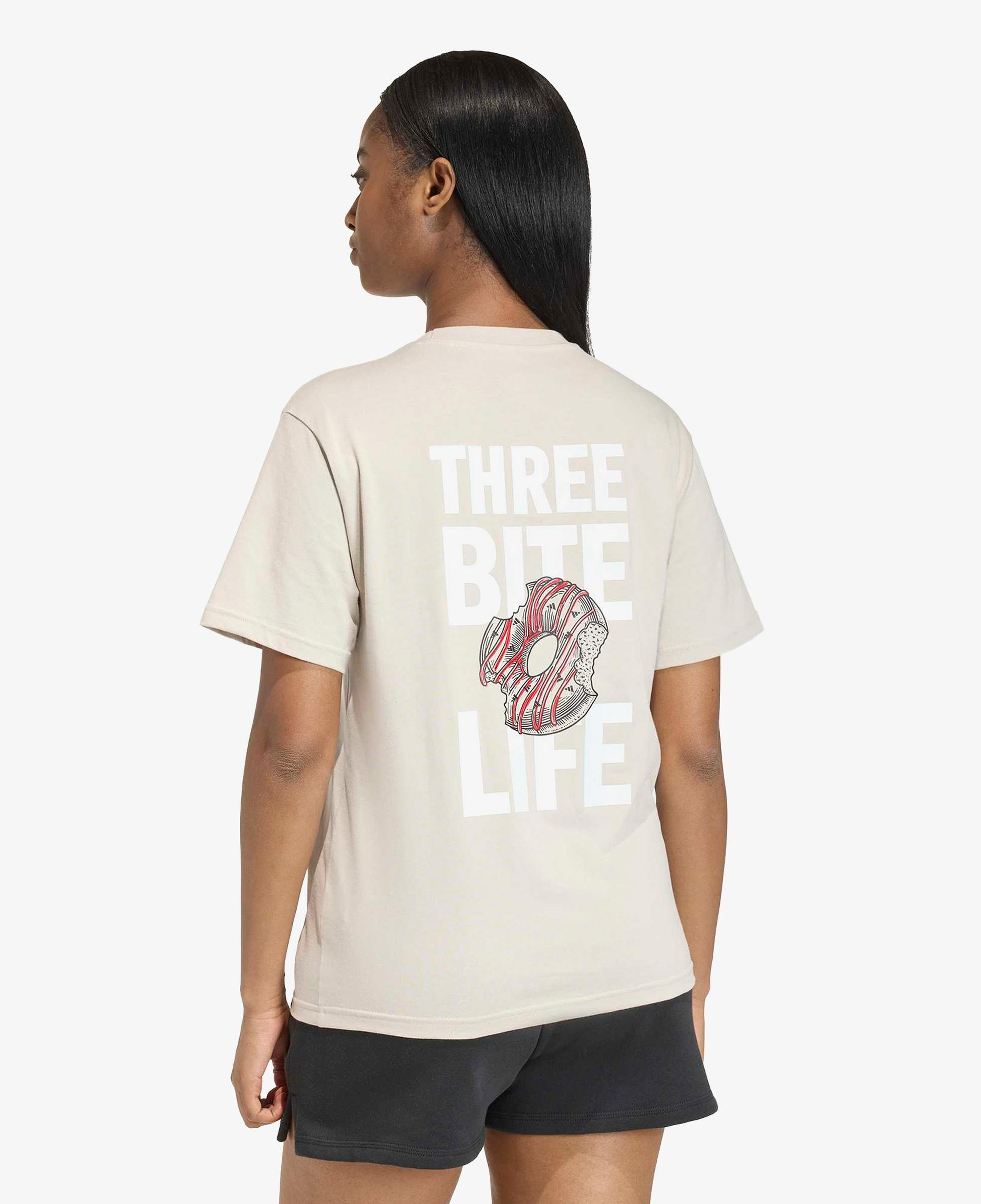 adidas Food Graphic Kadın Bej T-Shirt