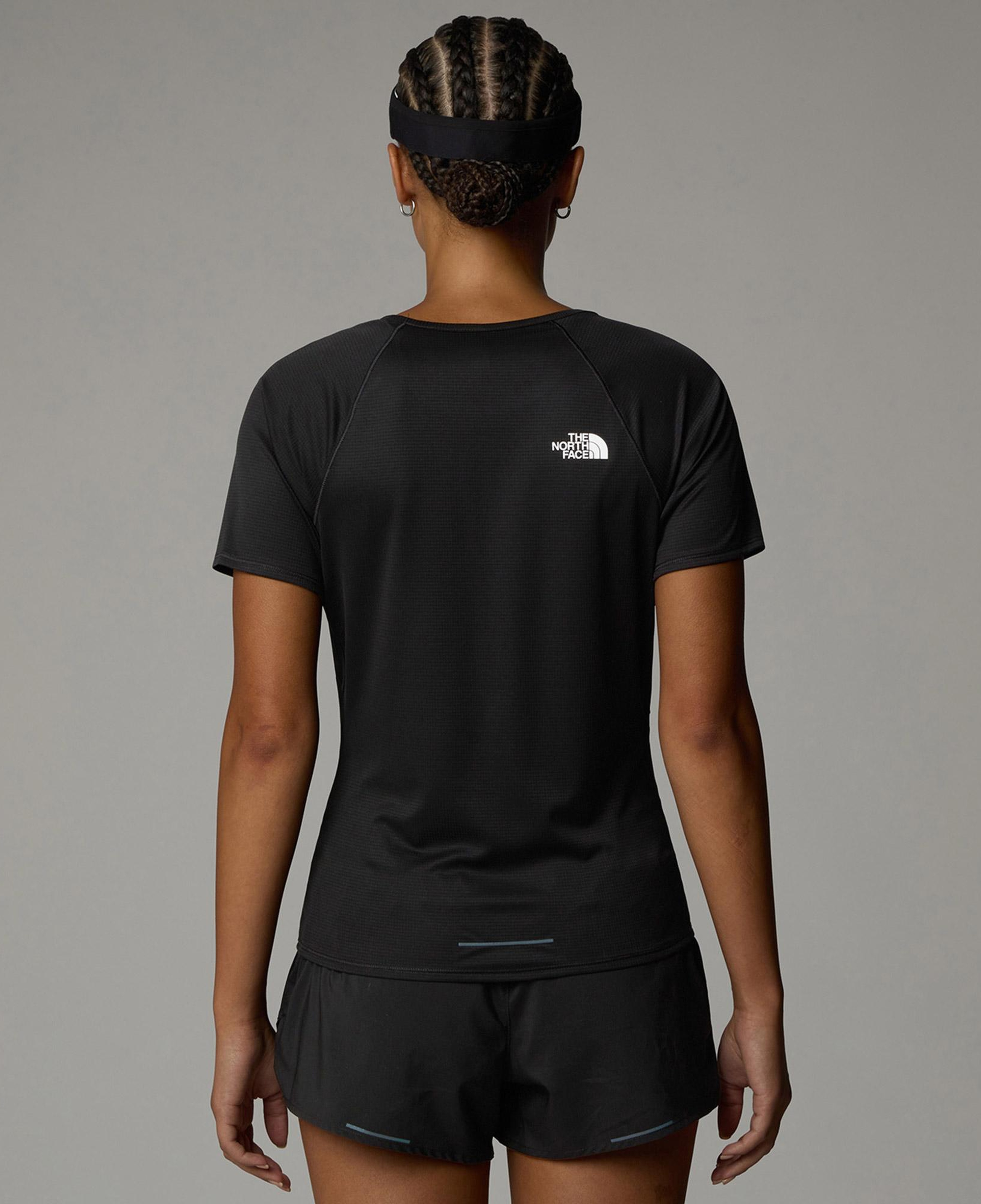 The North Face Sunriser S/S Kadın Siyah Koşu T-Shirt