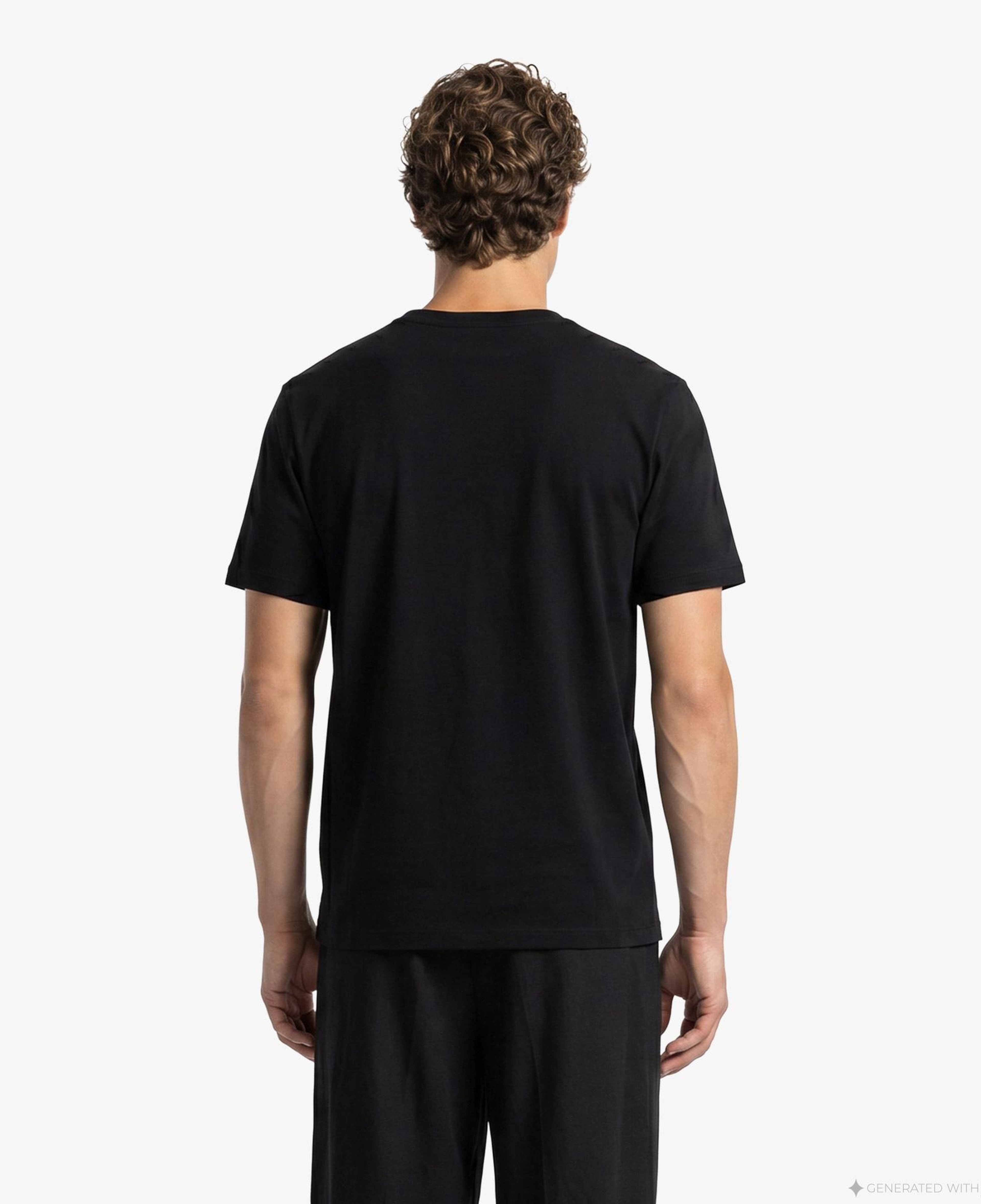 Fred Perry Crew Neck Erkek Siyah T-Shirt