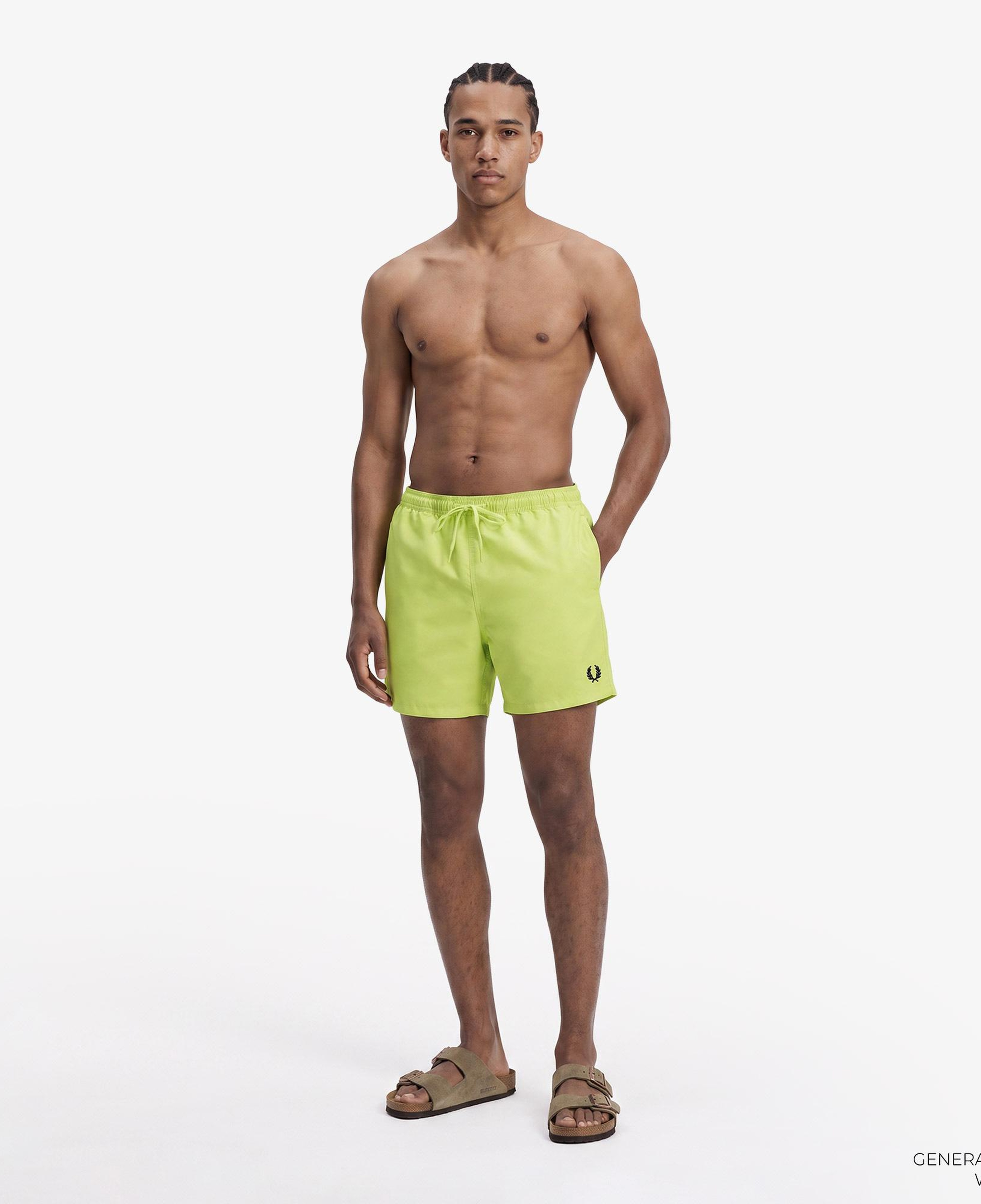 Fred Perry Erkek Sarı Deniz Şortu